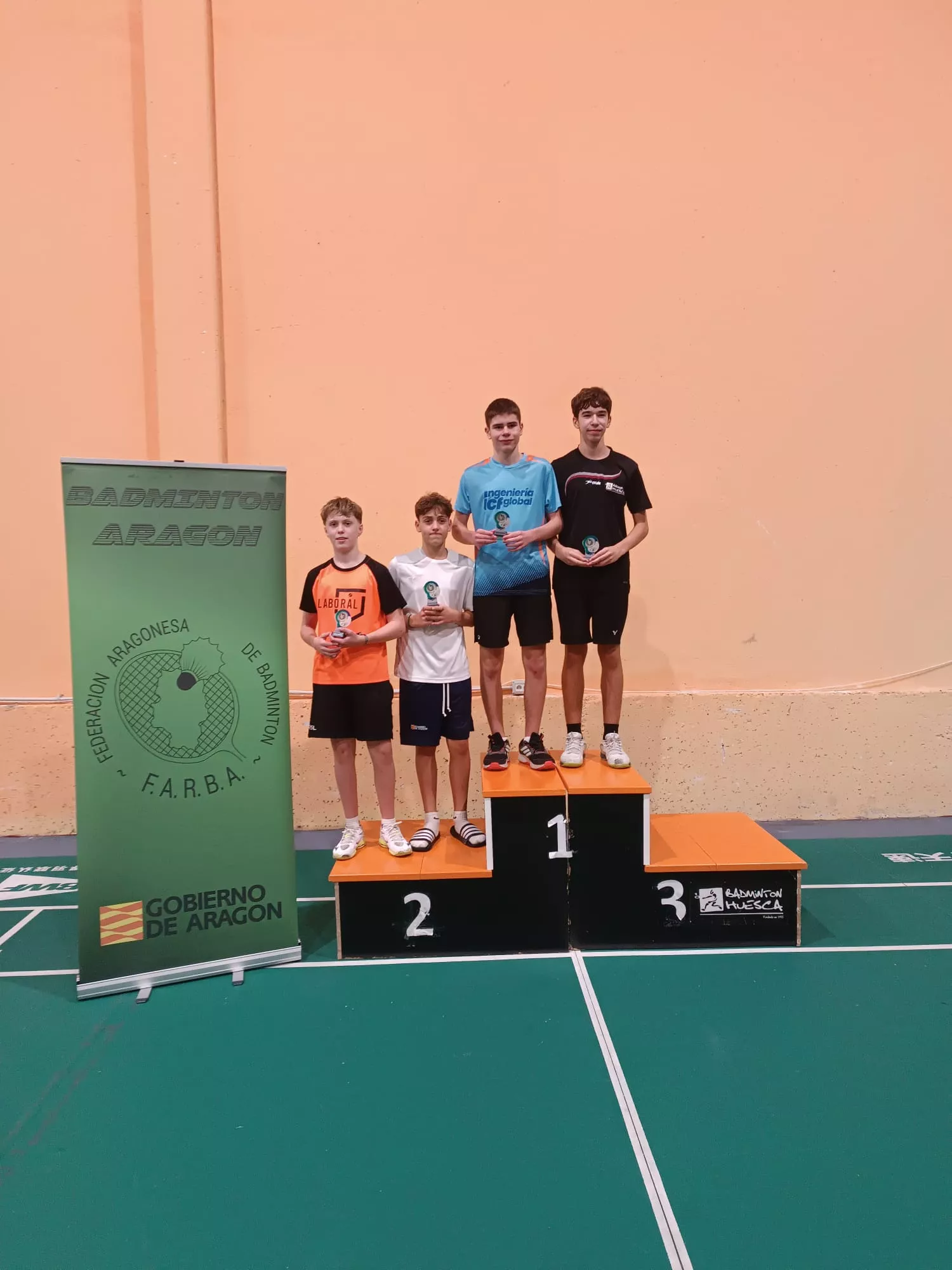 Campeonato de Aragón de badminton Sub-11, Sub-15, Sub-19 y Senior