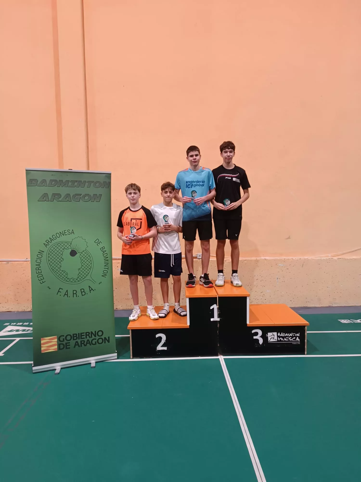 Campeonato de Aragón de badminton Sub-11, Sub-15, Sub-19 y Senior