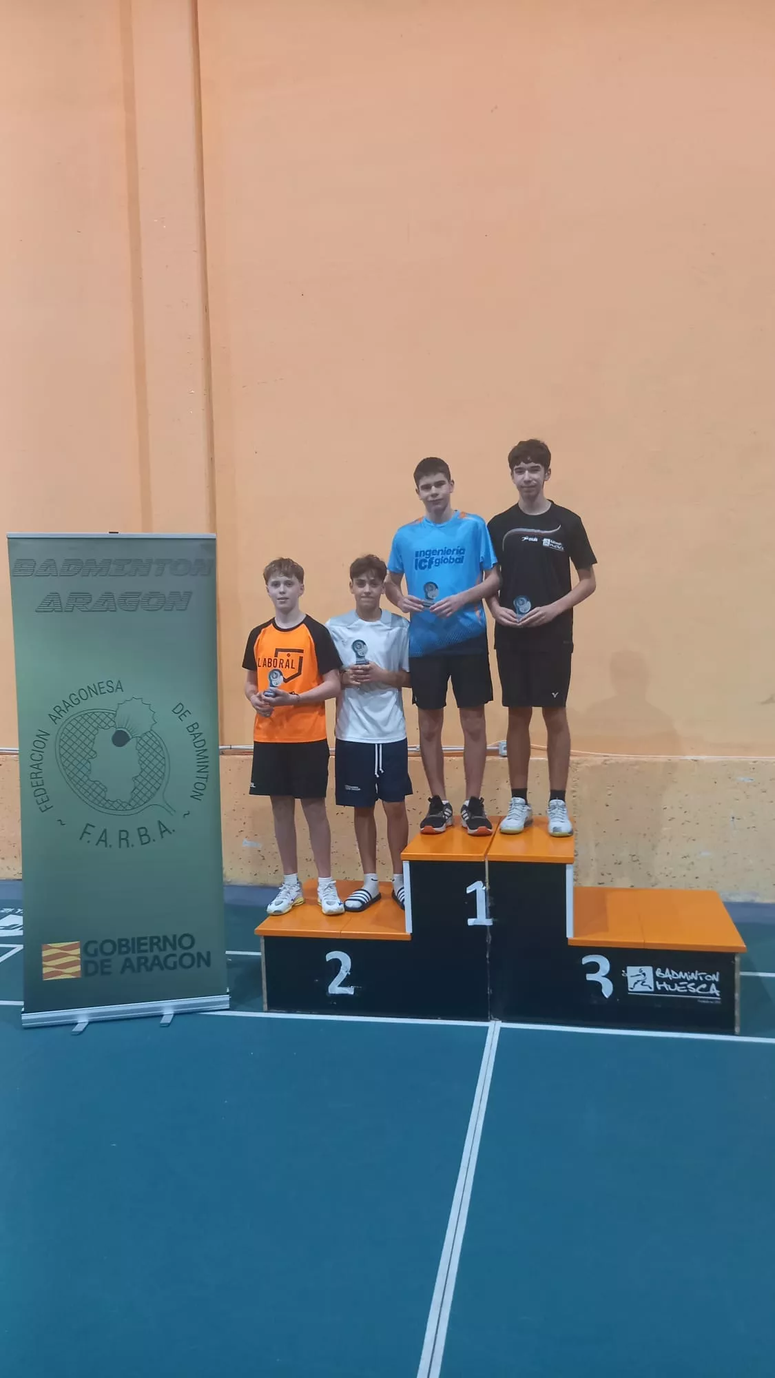 Campeonato de Aragón de badminton Sub-11, Sub-15, Sub-19 y Senior