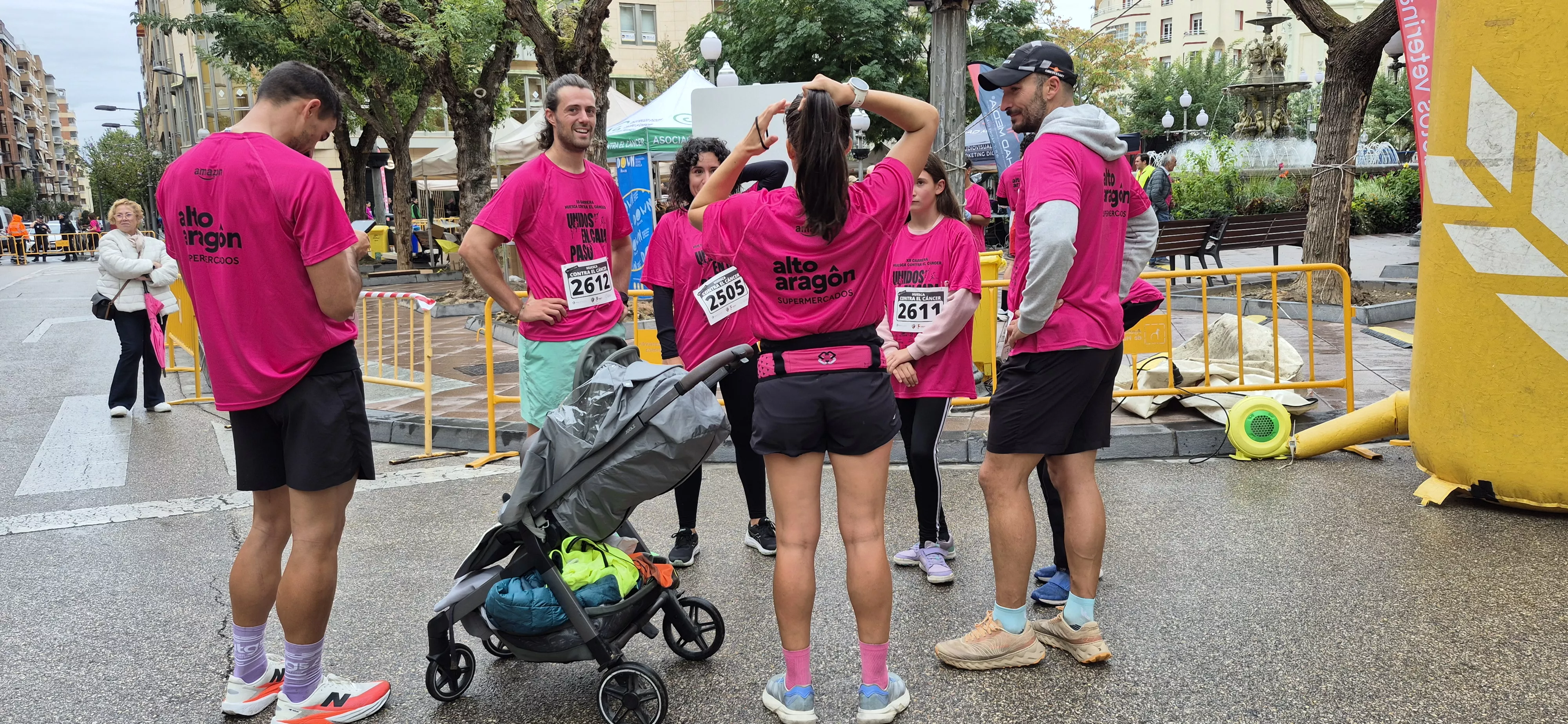 XII Carrera contra el cáncer de Huesca. Foto Myriam Martínez