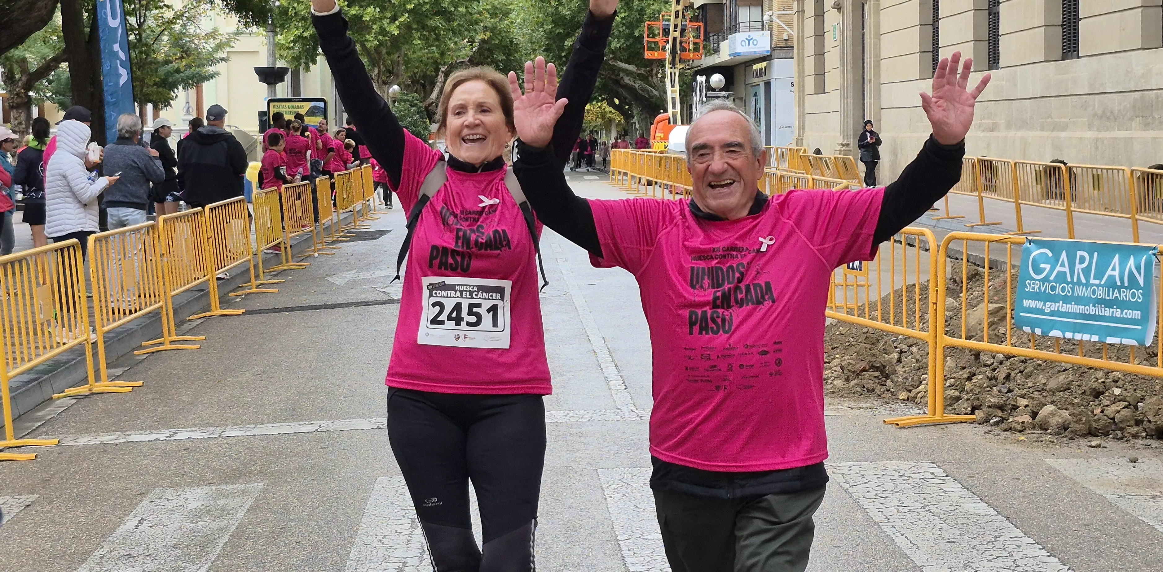 XII Carrera contra el cáncer de Huesca. Foto Myriam Martínez