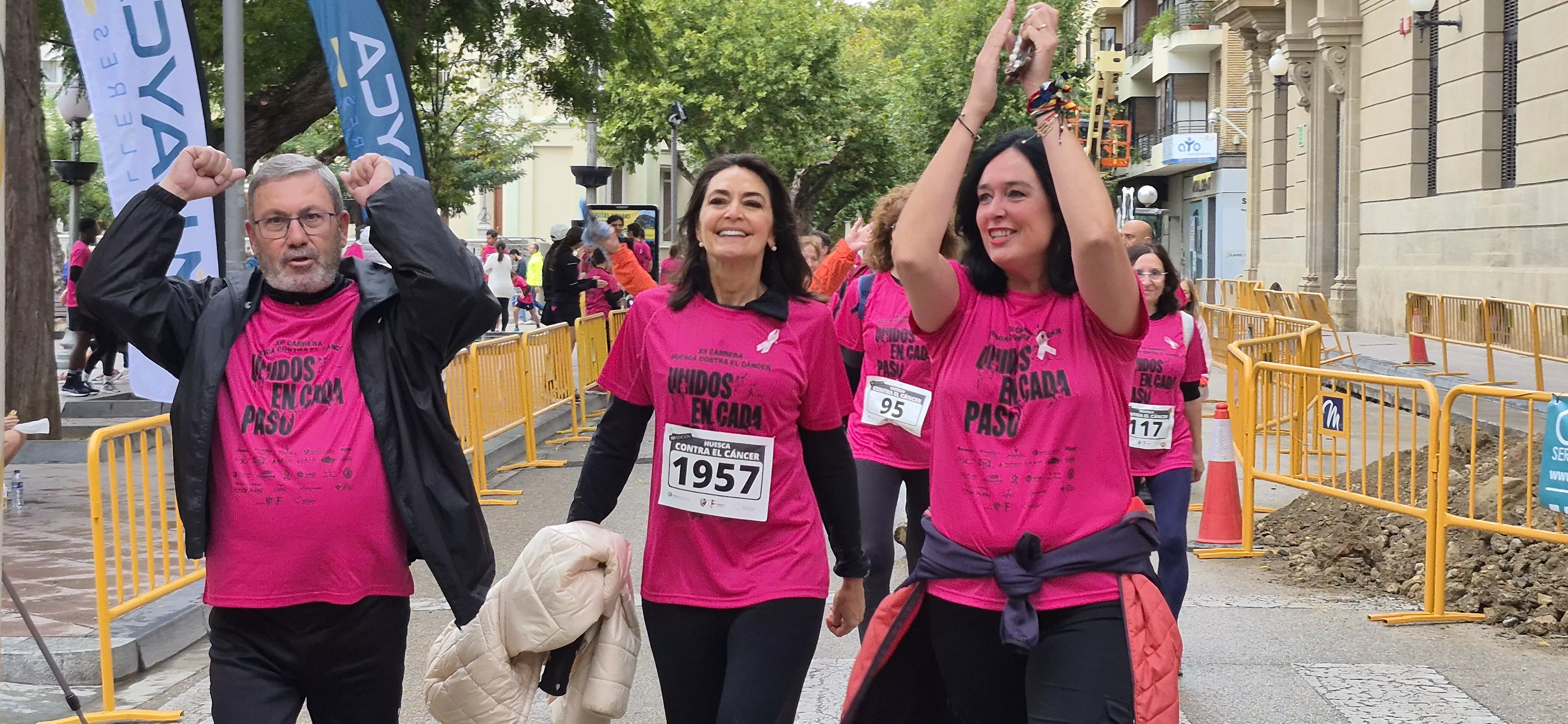 XII Carrera contra el cáncer de Huesca. Foto Myriam Martínez