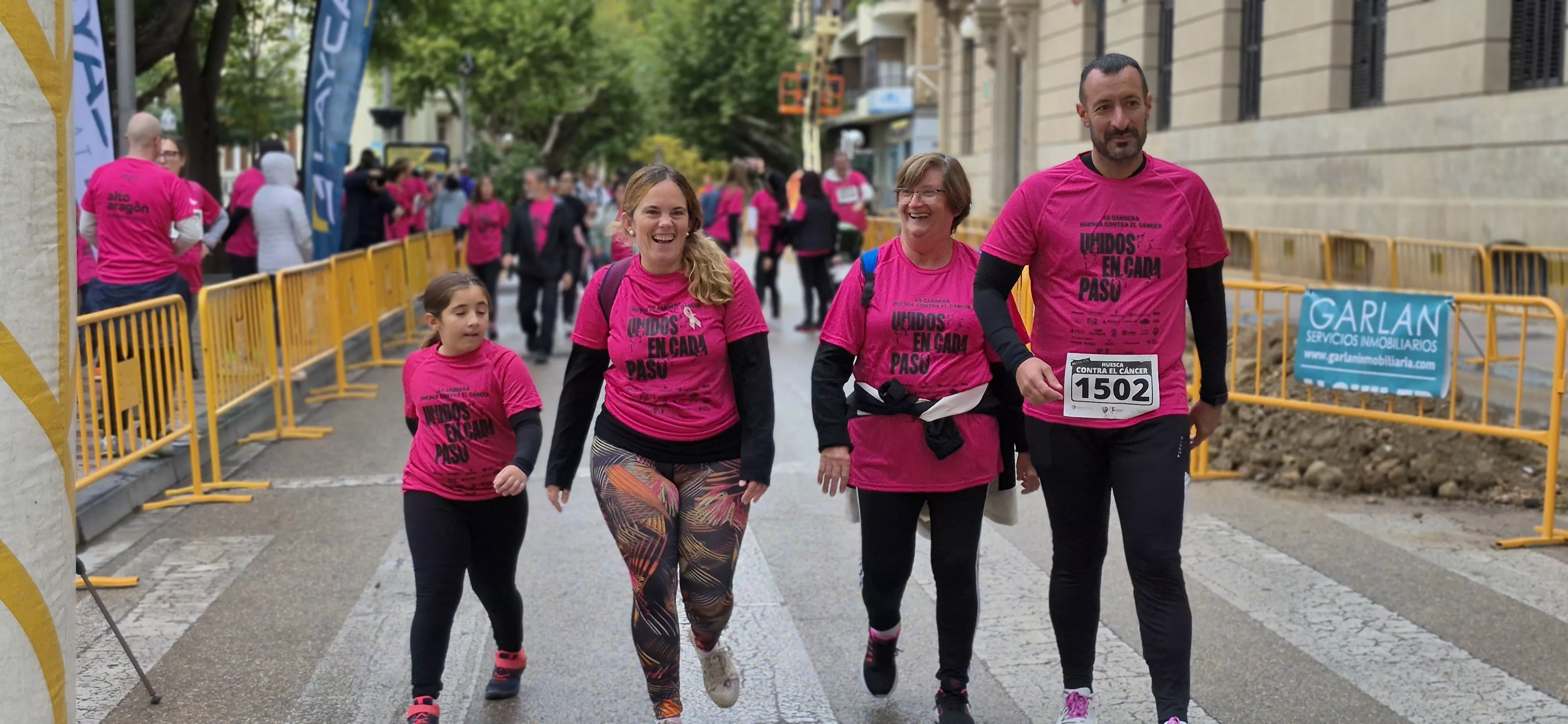 XII Carrera contra el cáncer de Huesca. Foto Myriam Martínez