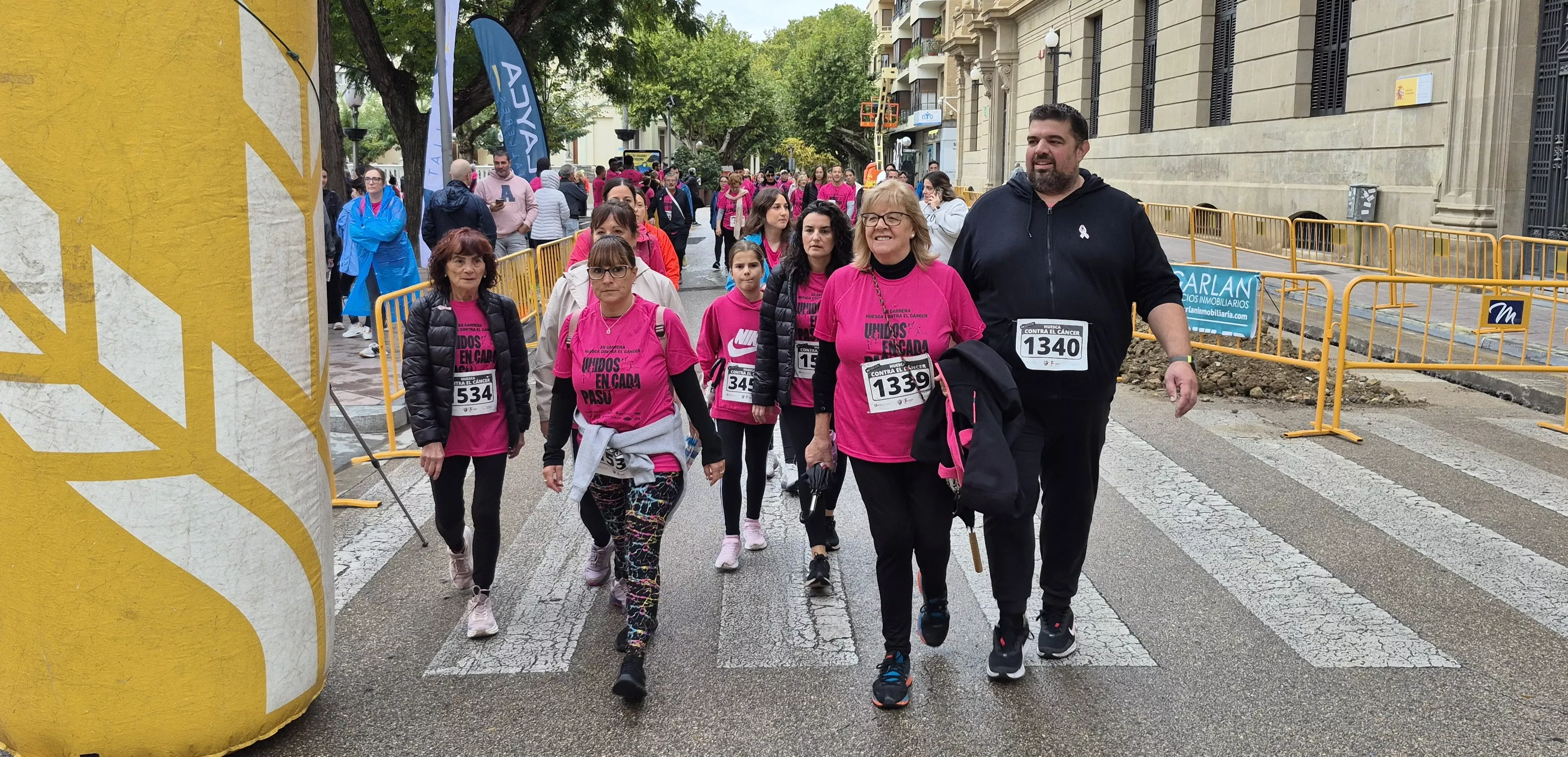 XII Carrera contra el cáncer de Huesca. Foto Myriam Martínez