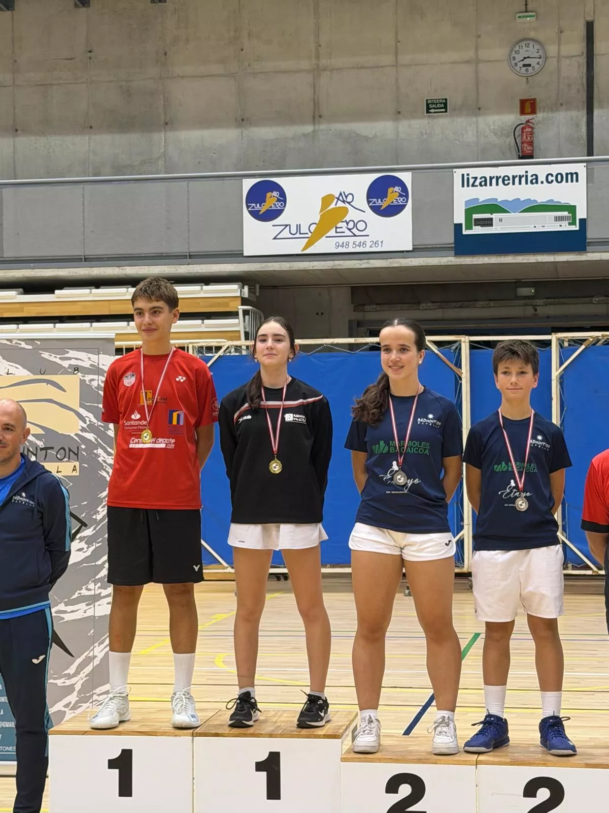 Torneo de badminton Sub-15 y Sub-19 de Estella