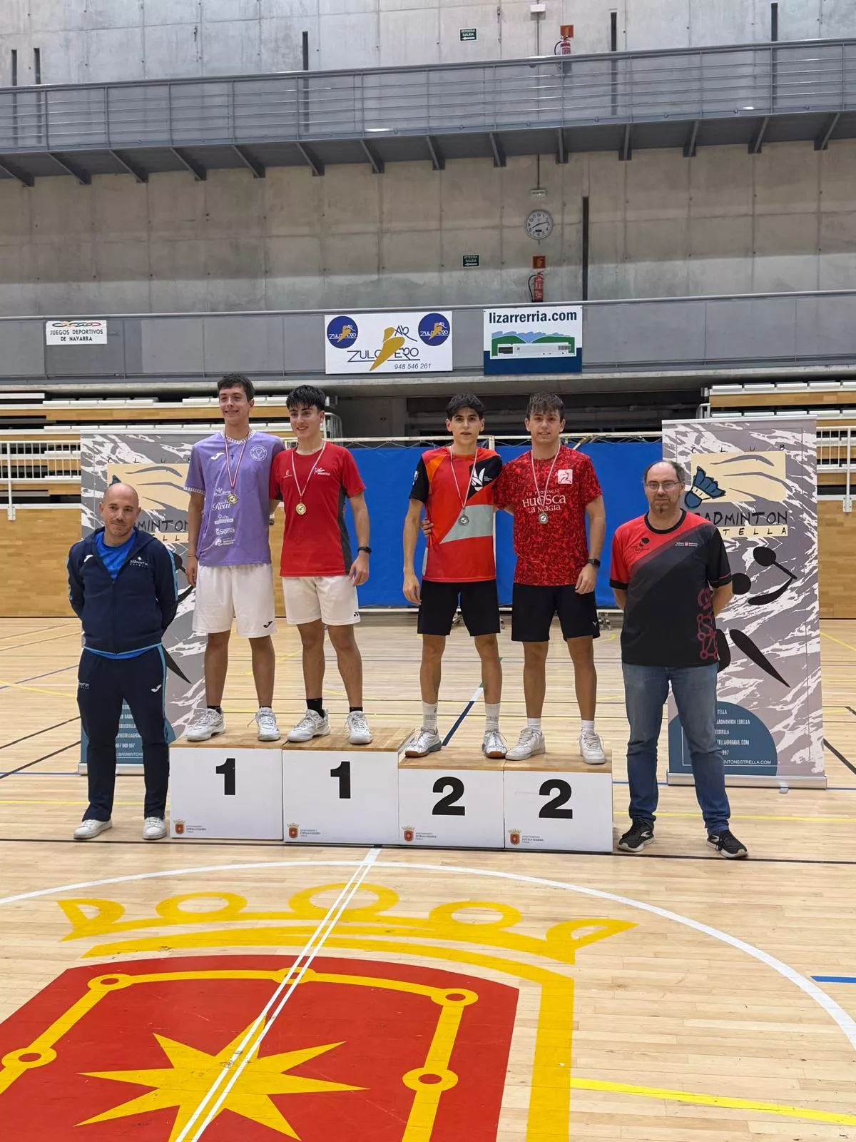 Torneo de badminton Sub-15 y Sub-19 de Estella