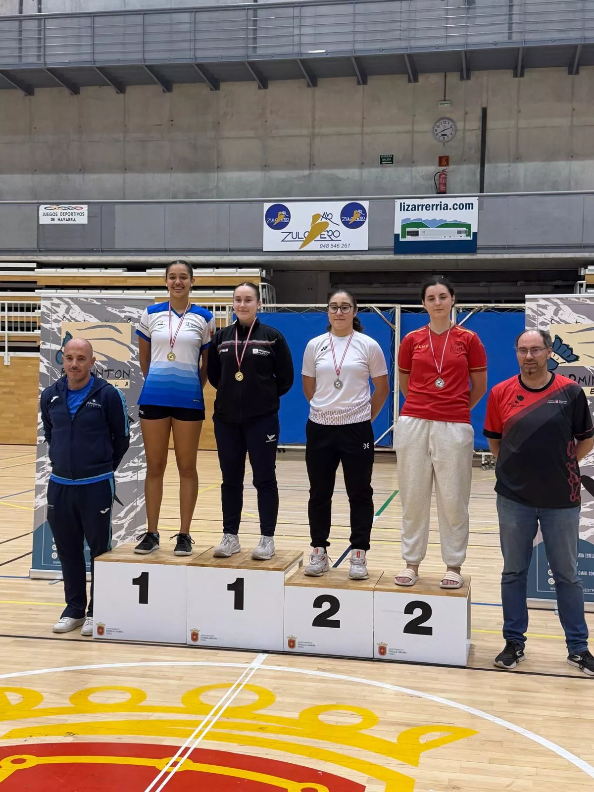 Torneo de badminton Sub-15 y Sub-19 de Estella