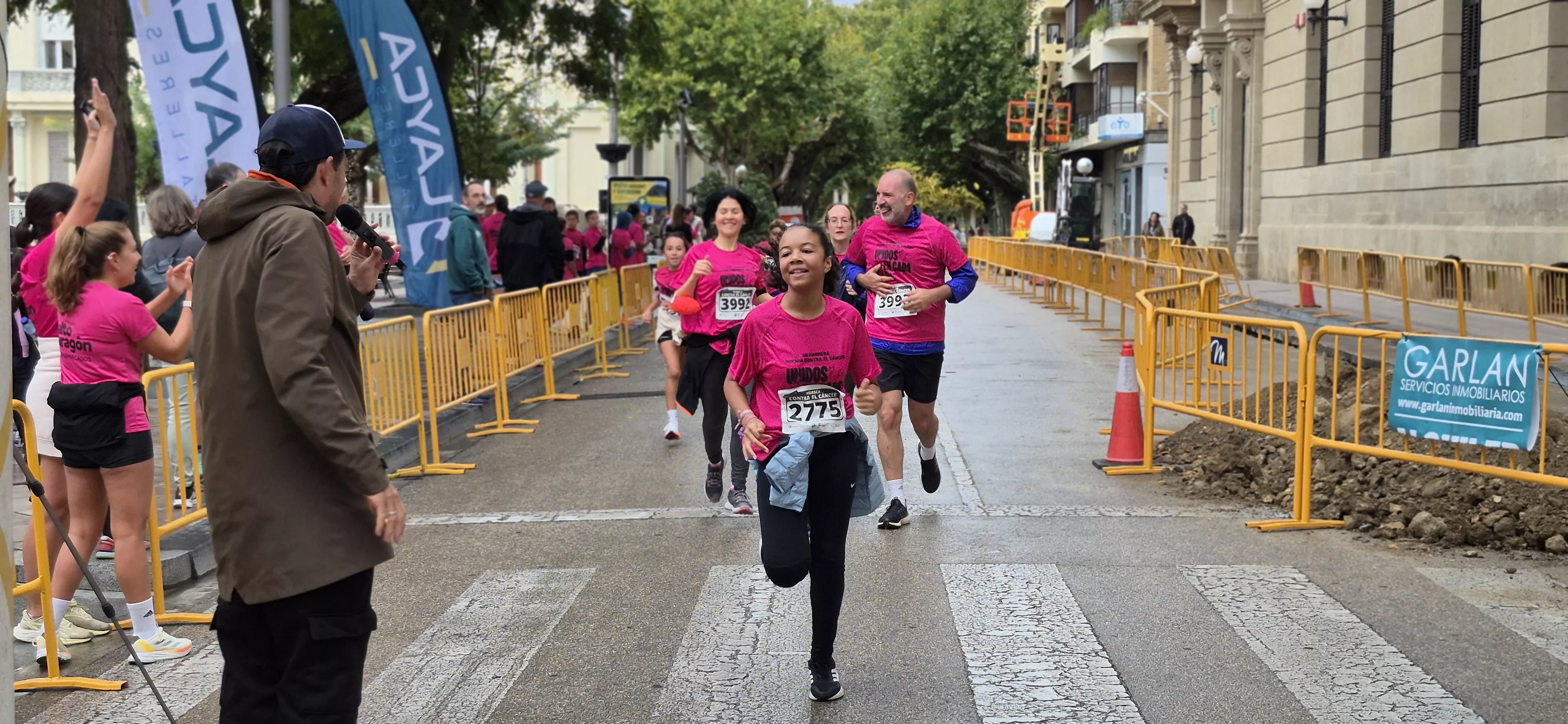 XII Carrera contra el cáncer de Huesca. Foto Myriam Martínez