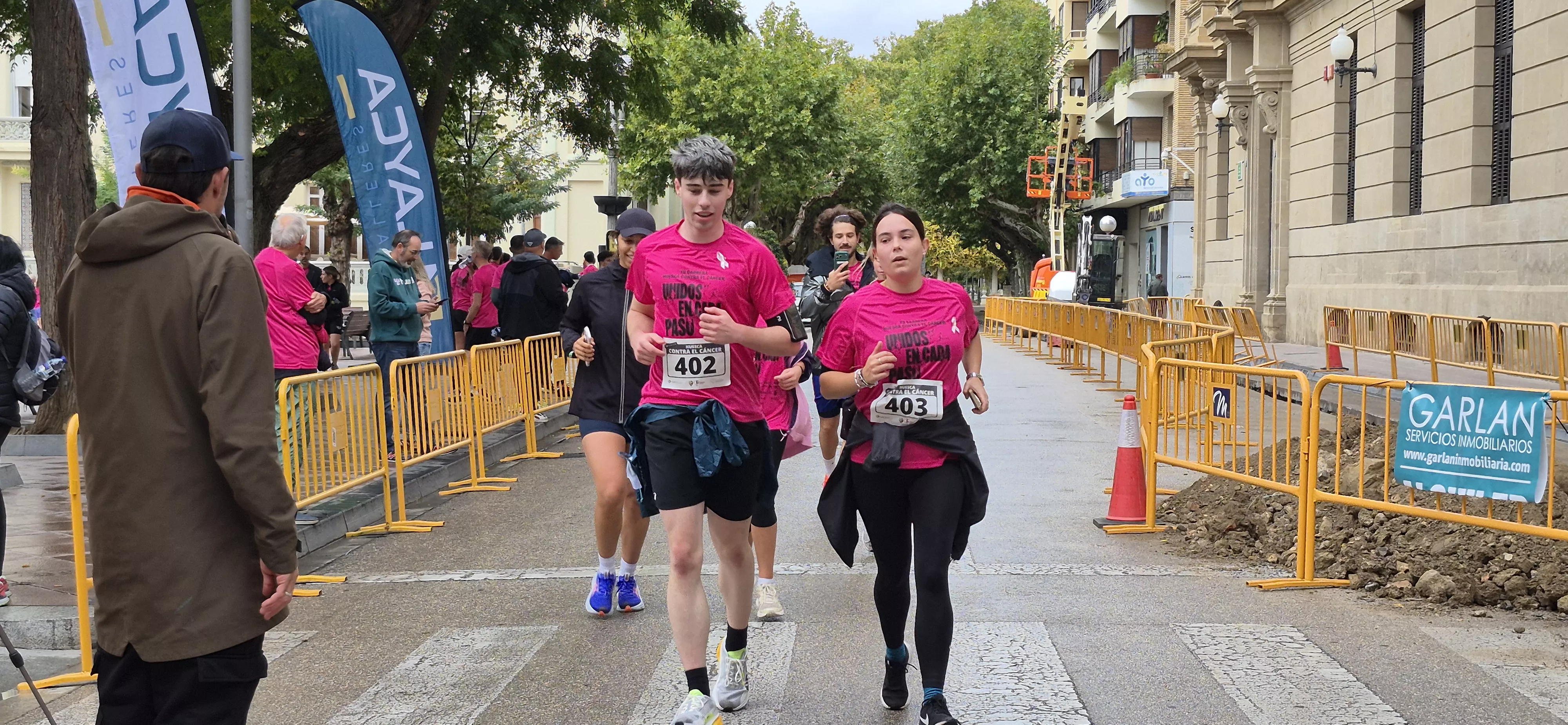 XII Carrera contra el cáncer de Huesca. Foto Myriam Martínez