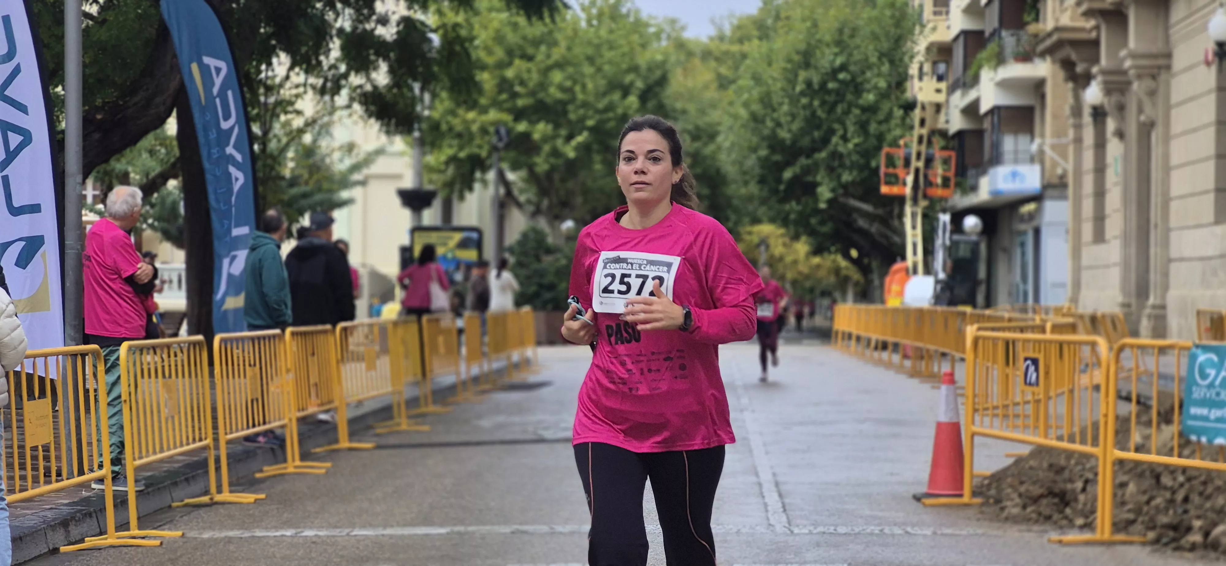 XII Carrera contra el cáncer de Huesca. Foto Myriam Martínez