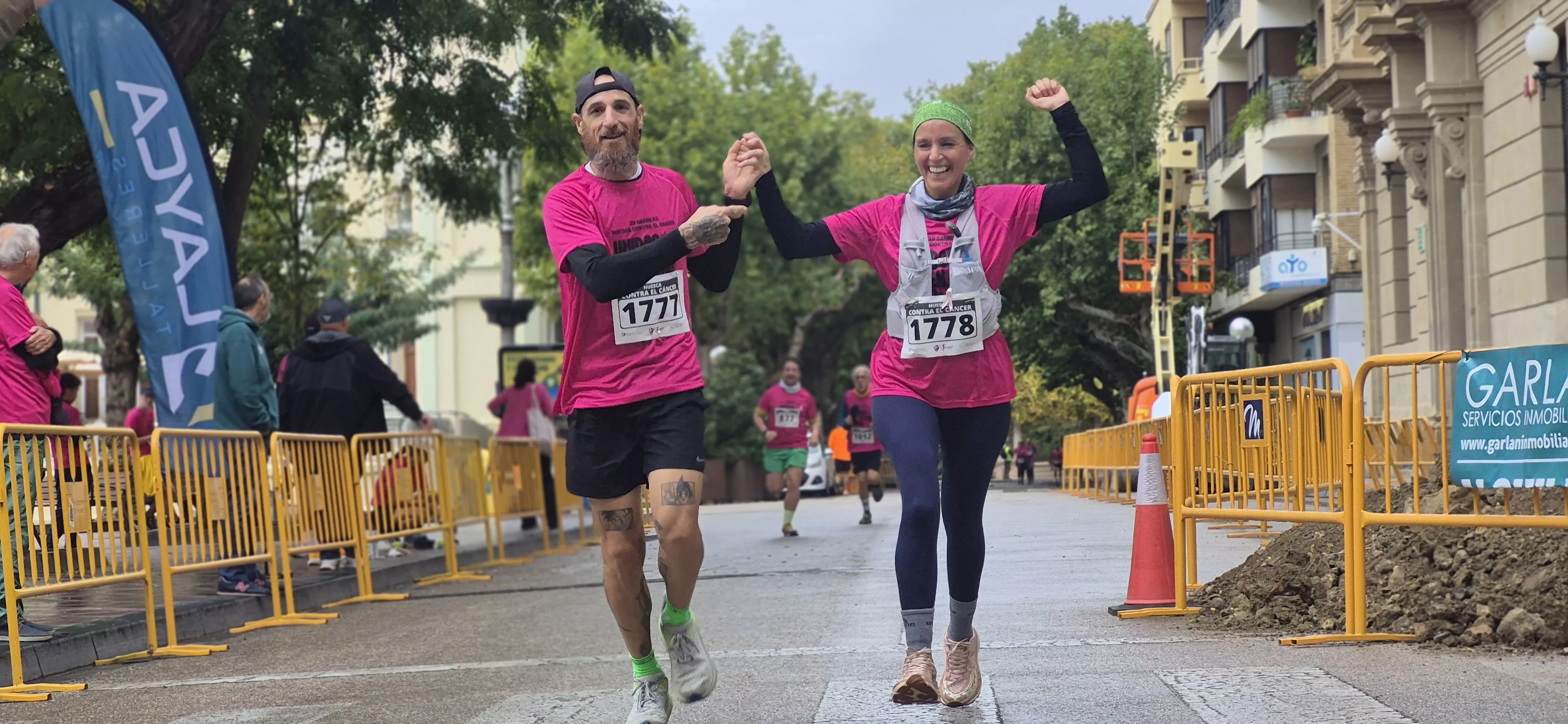 XII Carrera contra el cáncer de Huesca. Foto Myriam Martínez