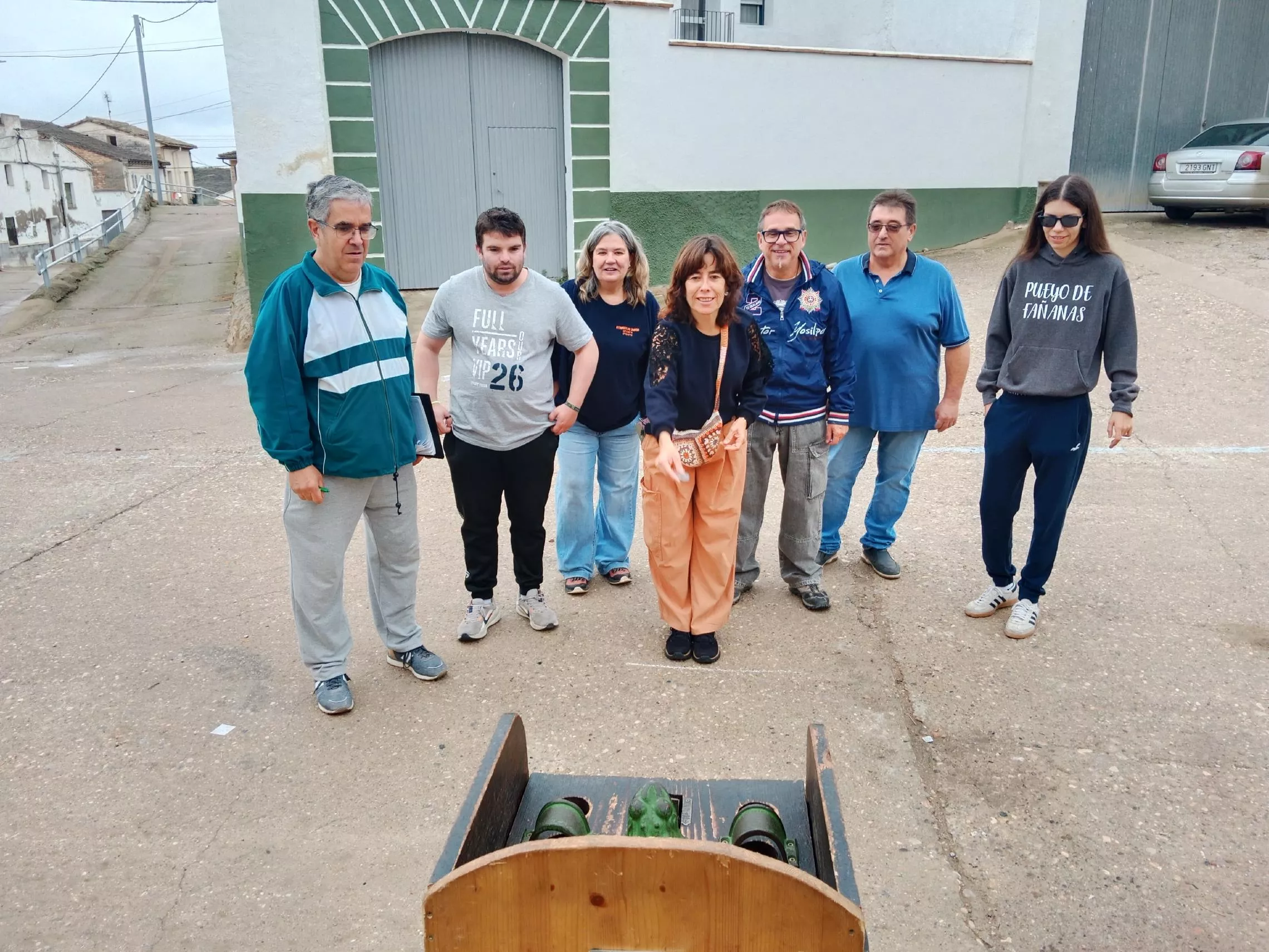 Juegos tradicionales en Pueyo de Fañanas, rana