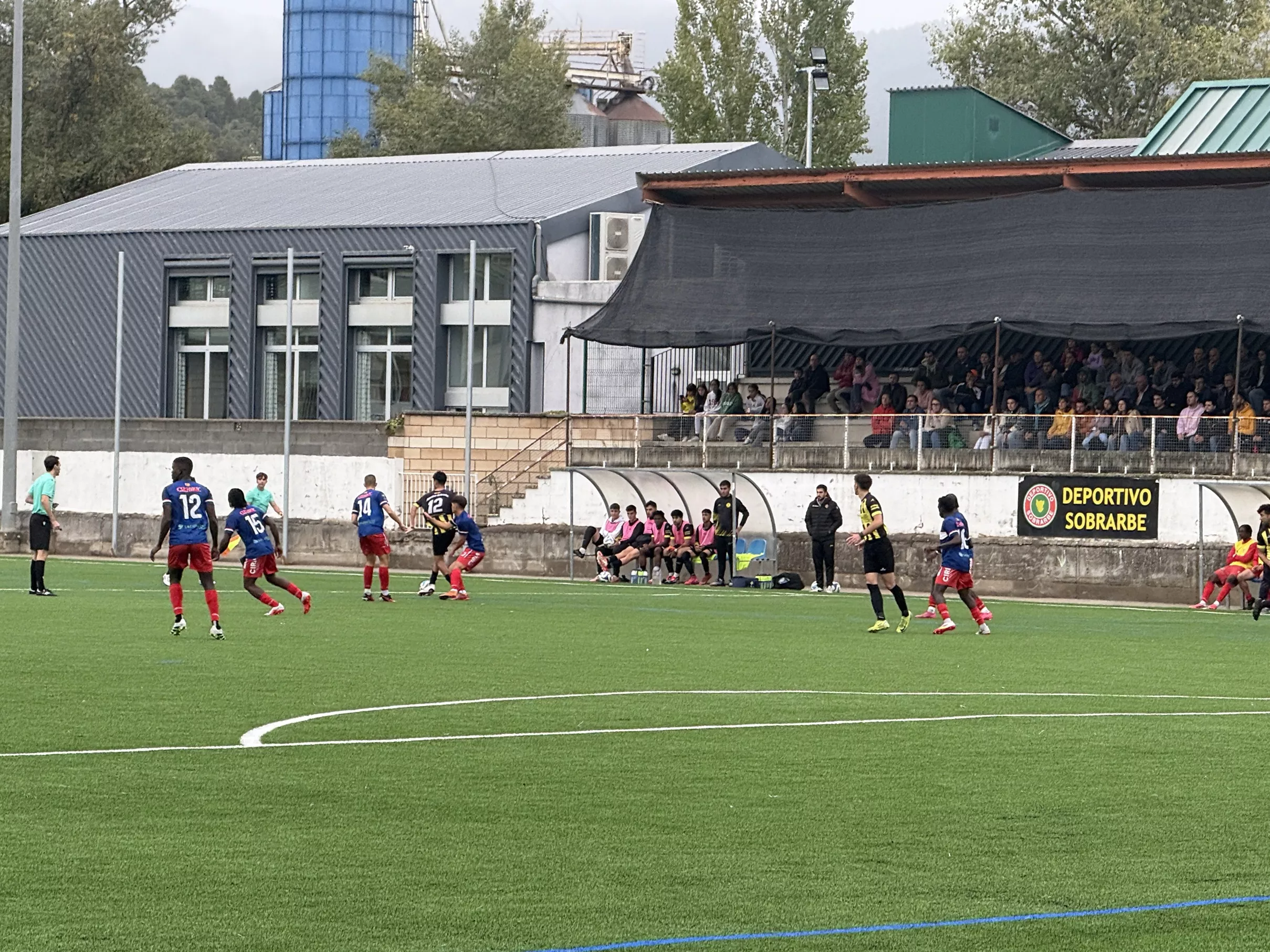 Inicio del partido de este domingo