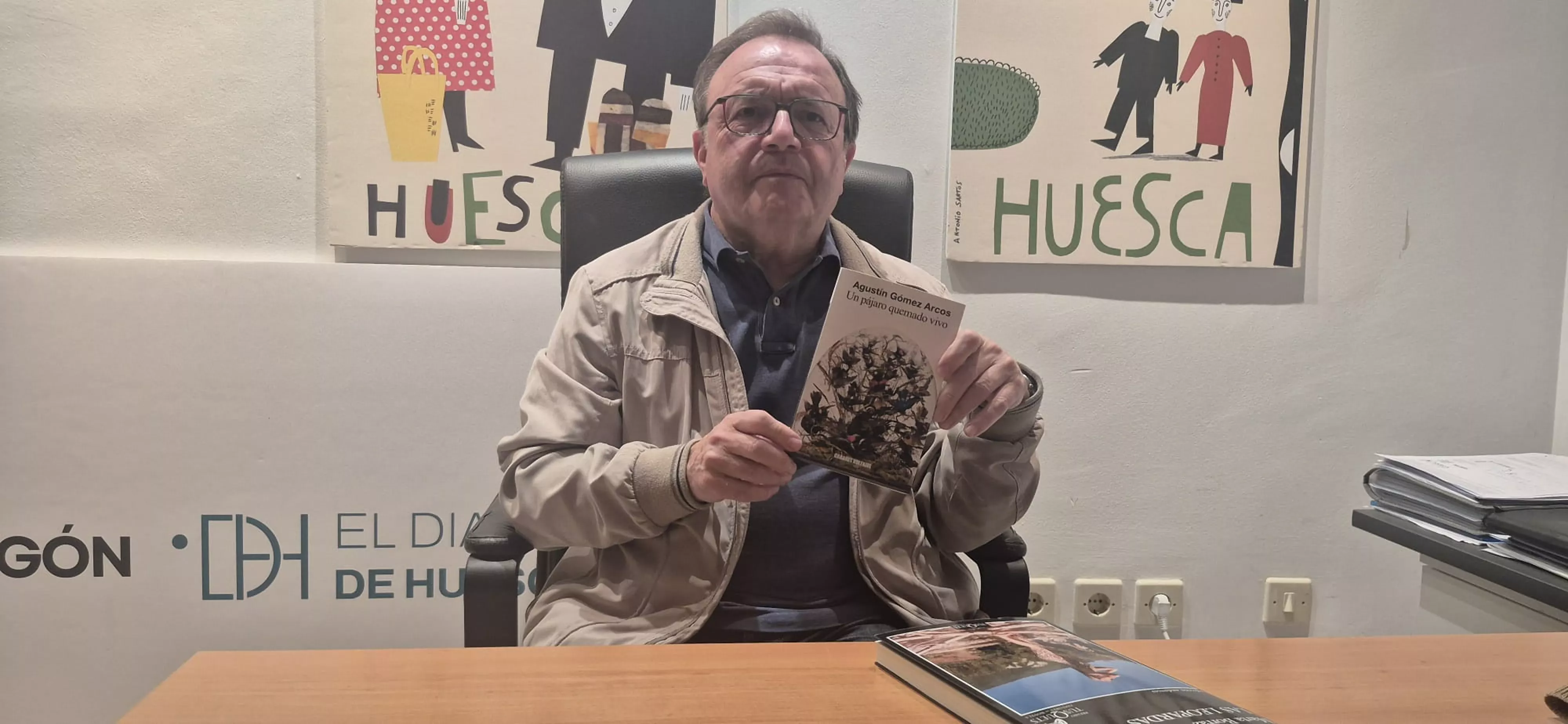 "Un pájaro quemado vivo", de Agustín Gómez Arcos. Foto Myriam Martínez