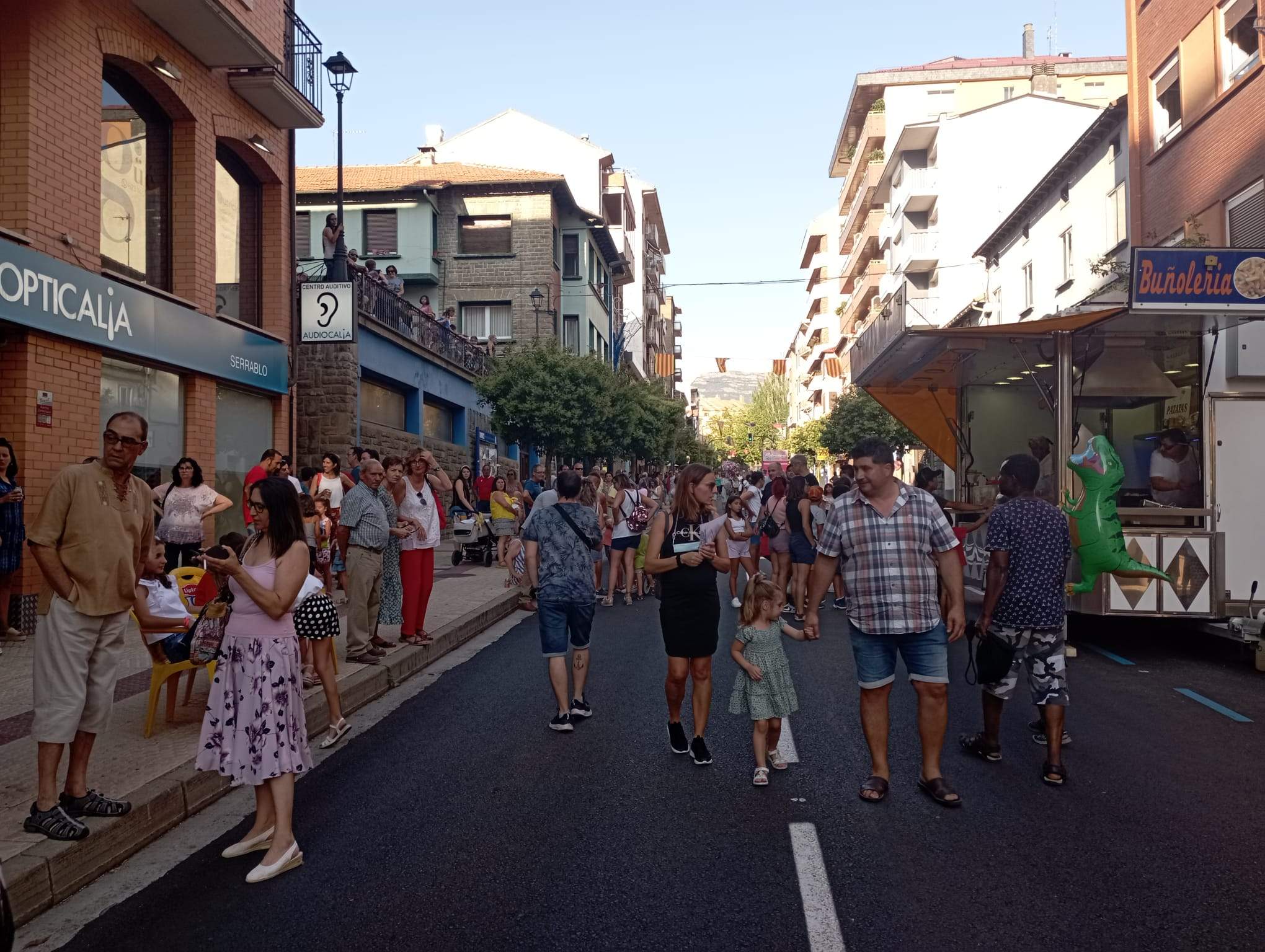 Desfile de las fiestas de Sabiñánigo