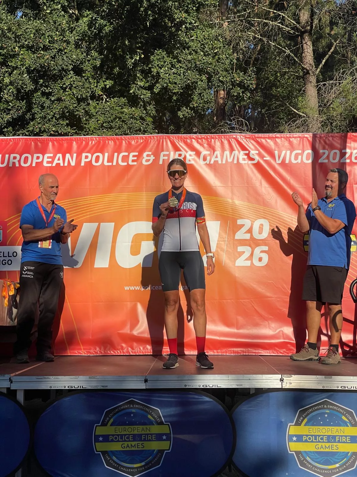 Huesca en los Juegos Europeos de Policías y Bomberos