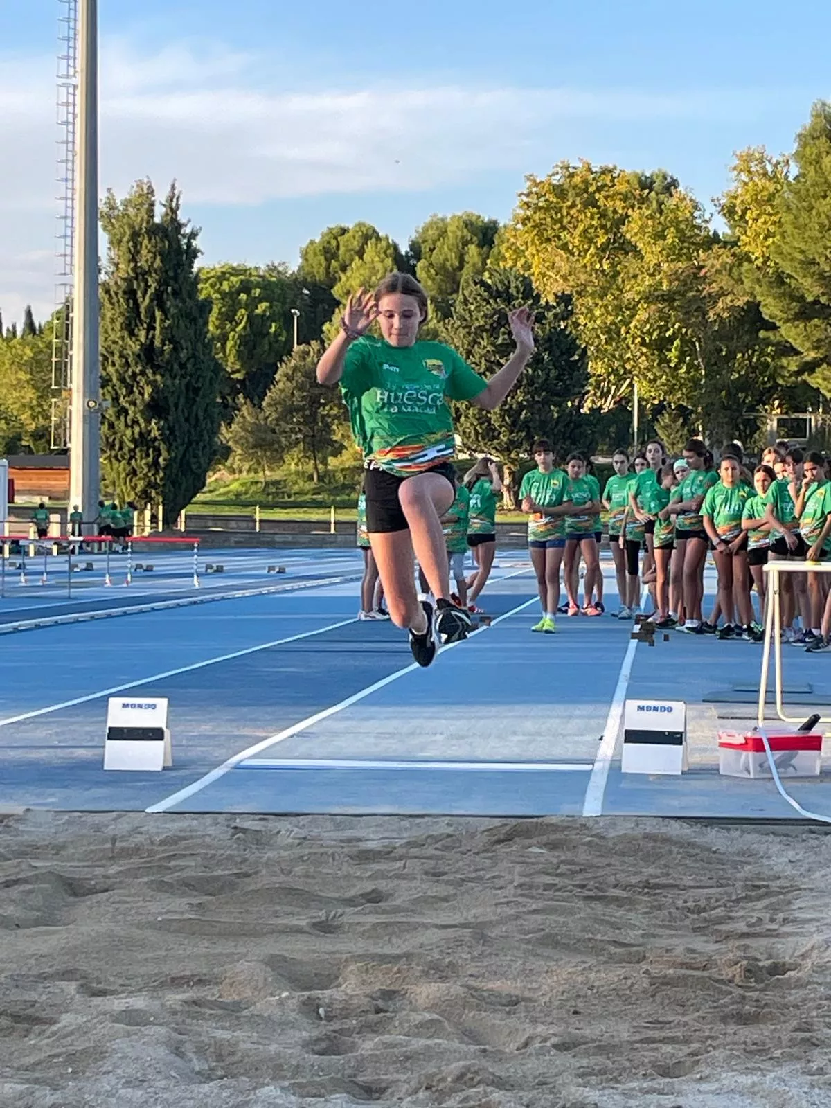 1ª Jornada de la Liga Municipal de Atletismo en Huesca