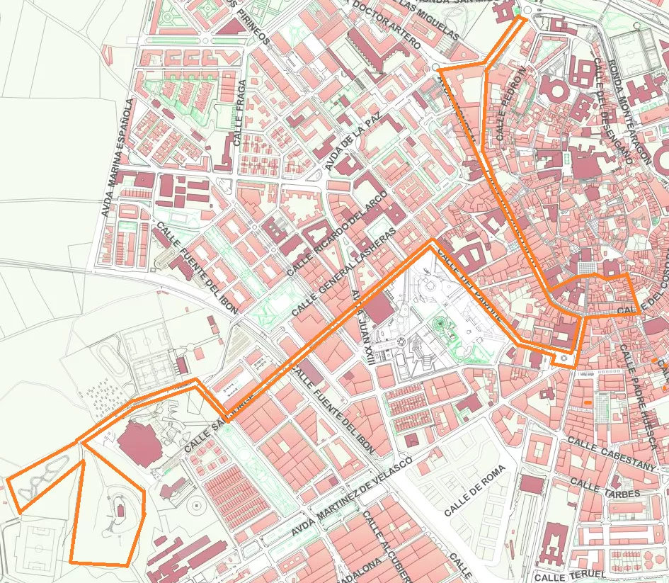 Afecciones al tráfico este domingo en Huesca con motivo de la Carrera ESIC Empresas