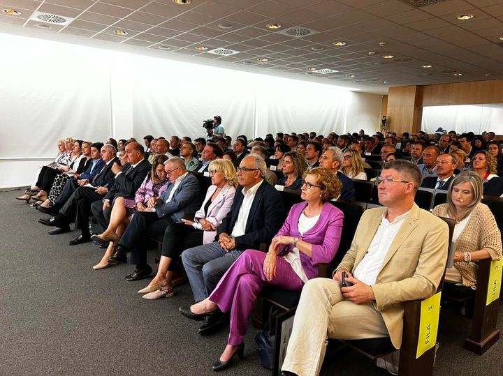 Público en el último Premio Empresa Huesca en Walqa