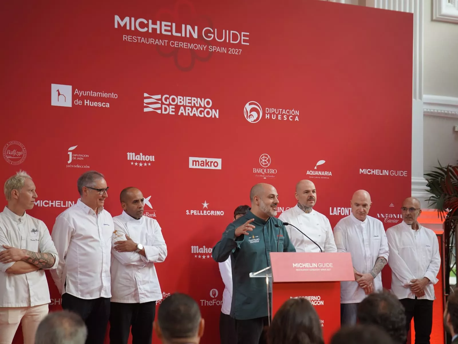 Presentación de la Gala Michelín en Canfranc.