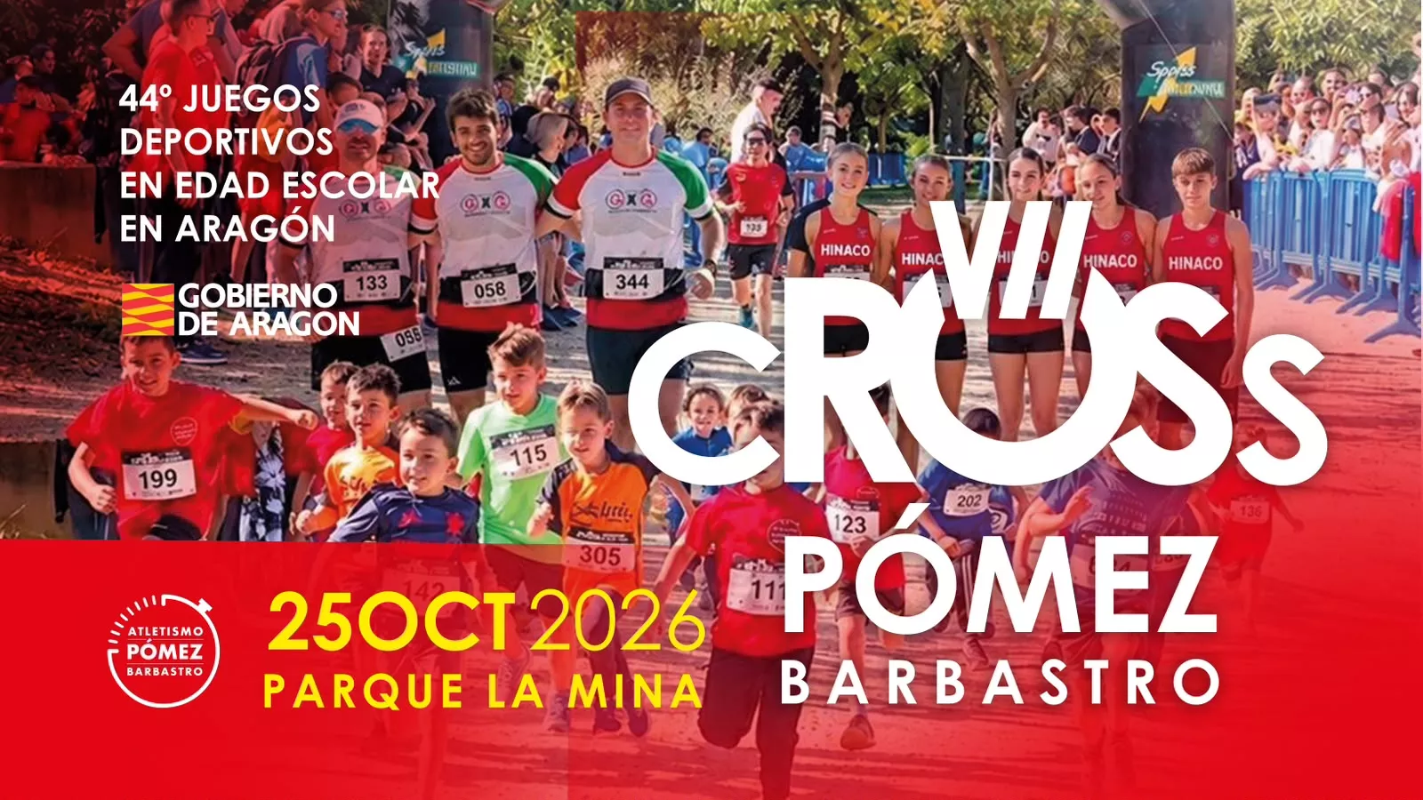 El Cross Pómez espera una gran participación el próximo domingo.