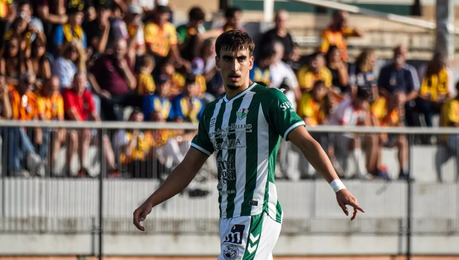 Alarcón, en un partido con el Antequera. Foto: cedida por Raúl Alarcón