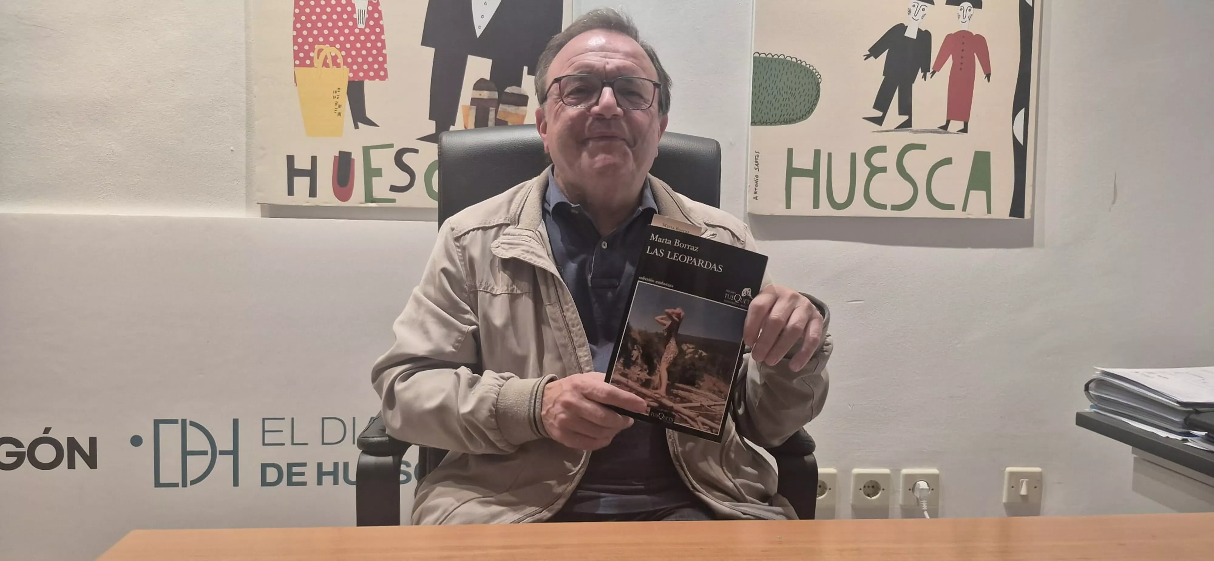 José Domingo Dueñas: "Las leopardas consagra definitivamente como escritora a Marta Borraz".