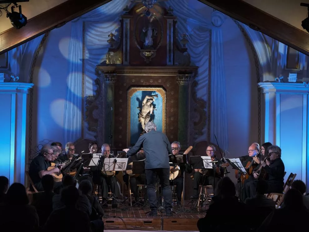La Orquesta Aragonia actuará en Lumpiaque, dentro de la programación de 'Aragón, tierra de cultura'. Foto Samuel Navarro Díez