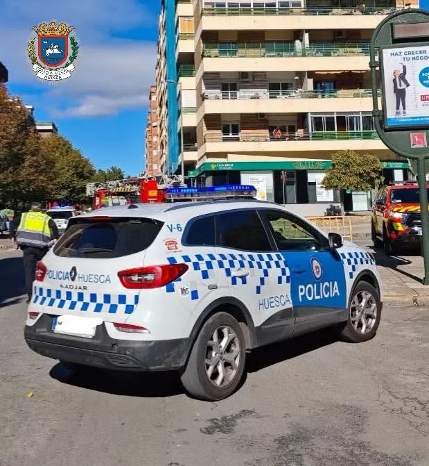 Una nueva falsa alarma por olor a gas moviliza a los Bomberos y la Policía Local de Huesca