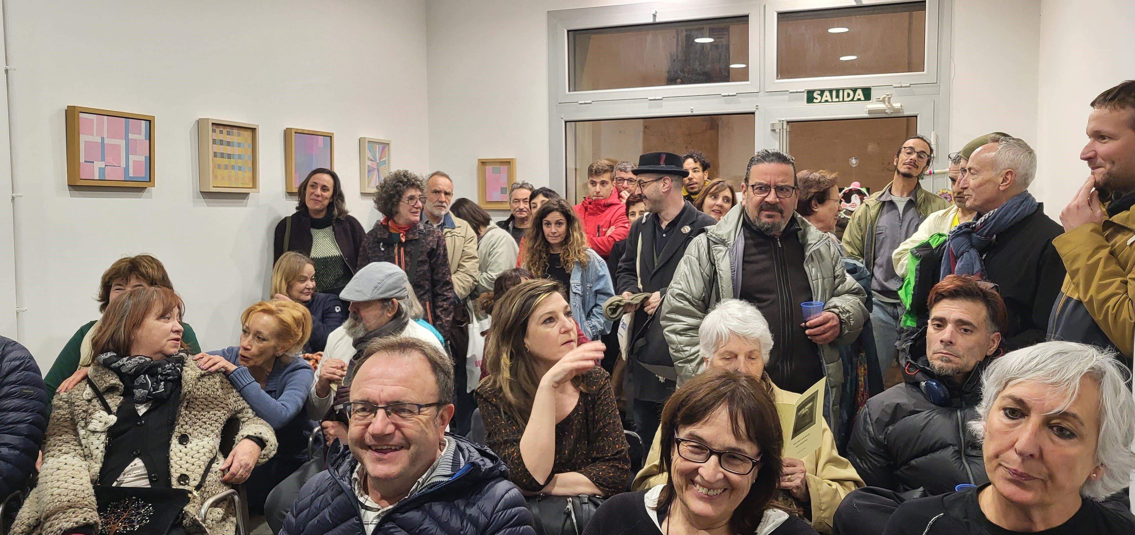 presentación literaria de Nicolás Sánchez, eme eme y David Liquen. Foto Myriam Martínez