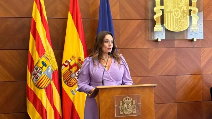 Noelia Herrero Arenas, nueva delegada del Gobierno en Aragón.