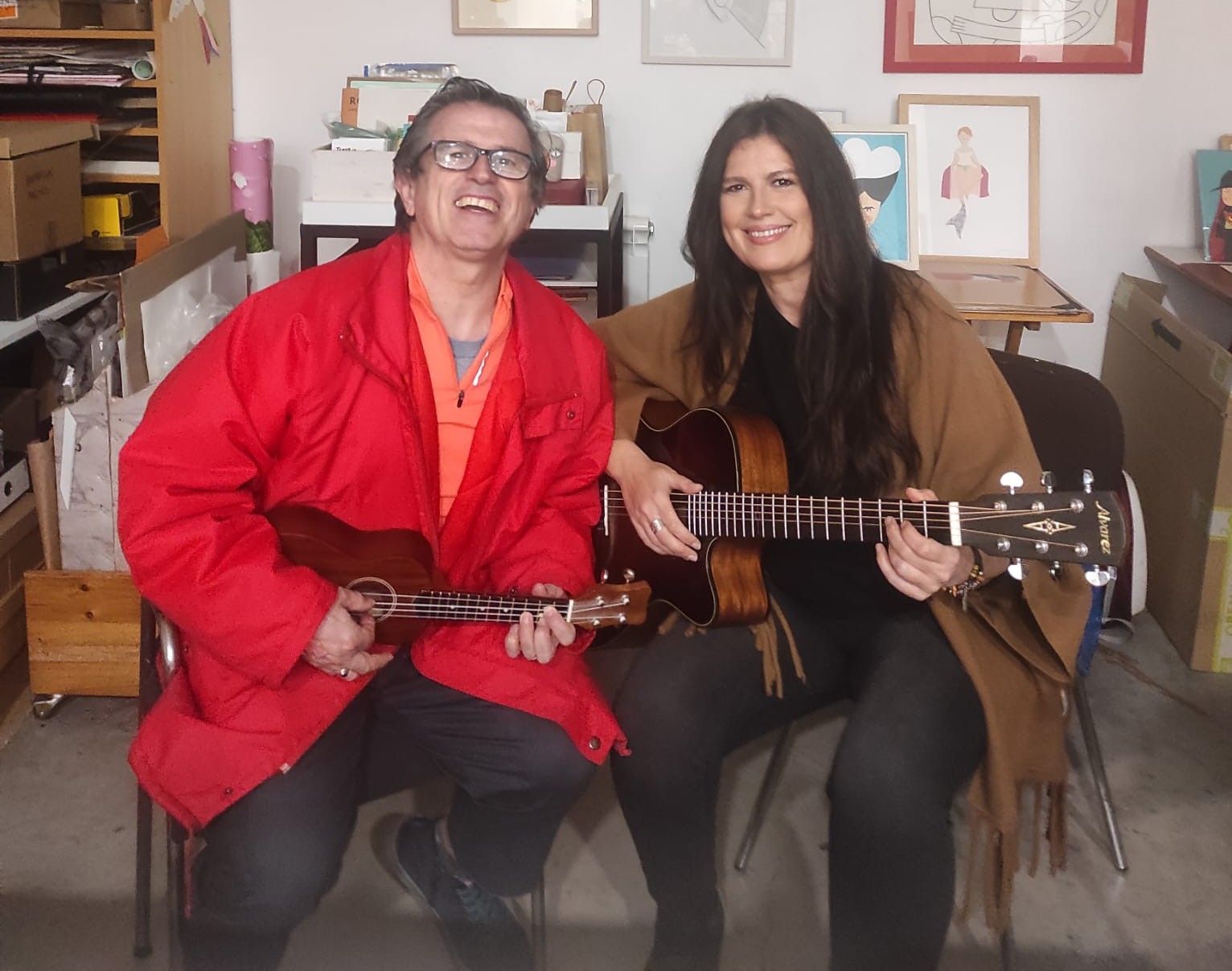 presentación literaria de Nicolás Sánchez, eme eme y David Liquen. Foto Ana Mora
