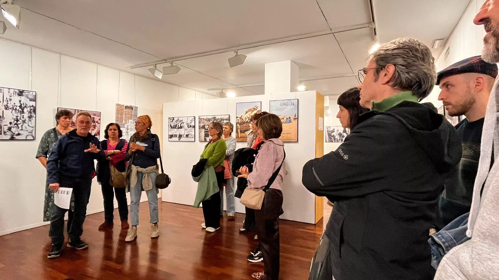 Exposición 'Memoria gráfica del pueblo saharaui. 50 años de resistencia'. Foto Mercedes Manterola