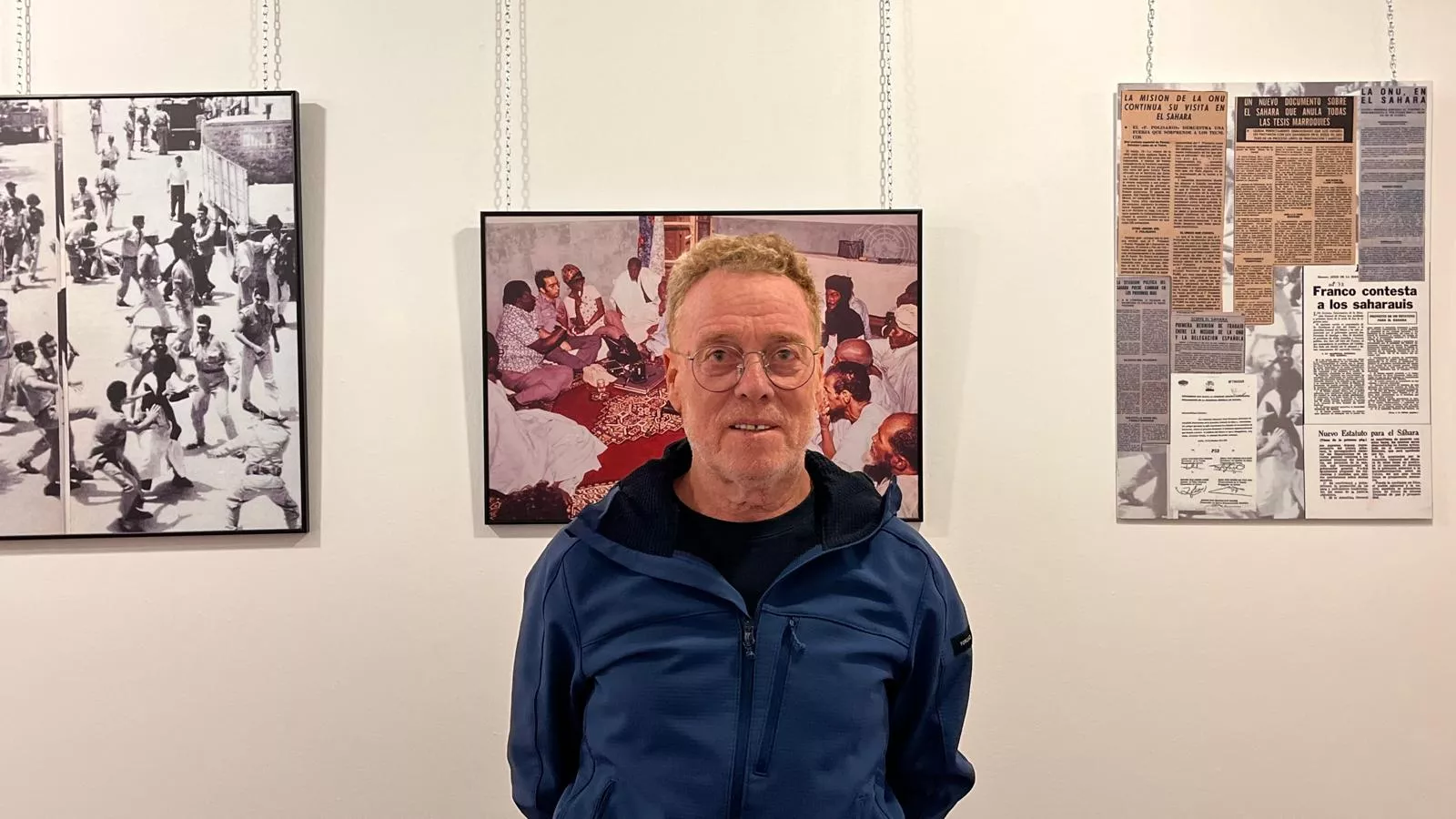Exposición 'Memoria gráfica del pueblo saharaui. 50 años de resistencia'. Foto Mercedes Manterola