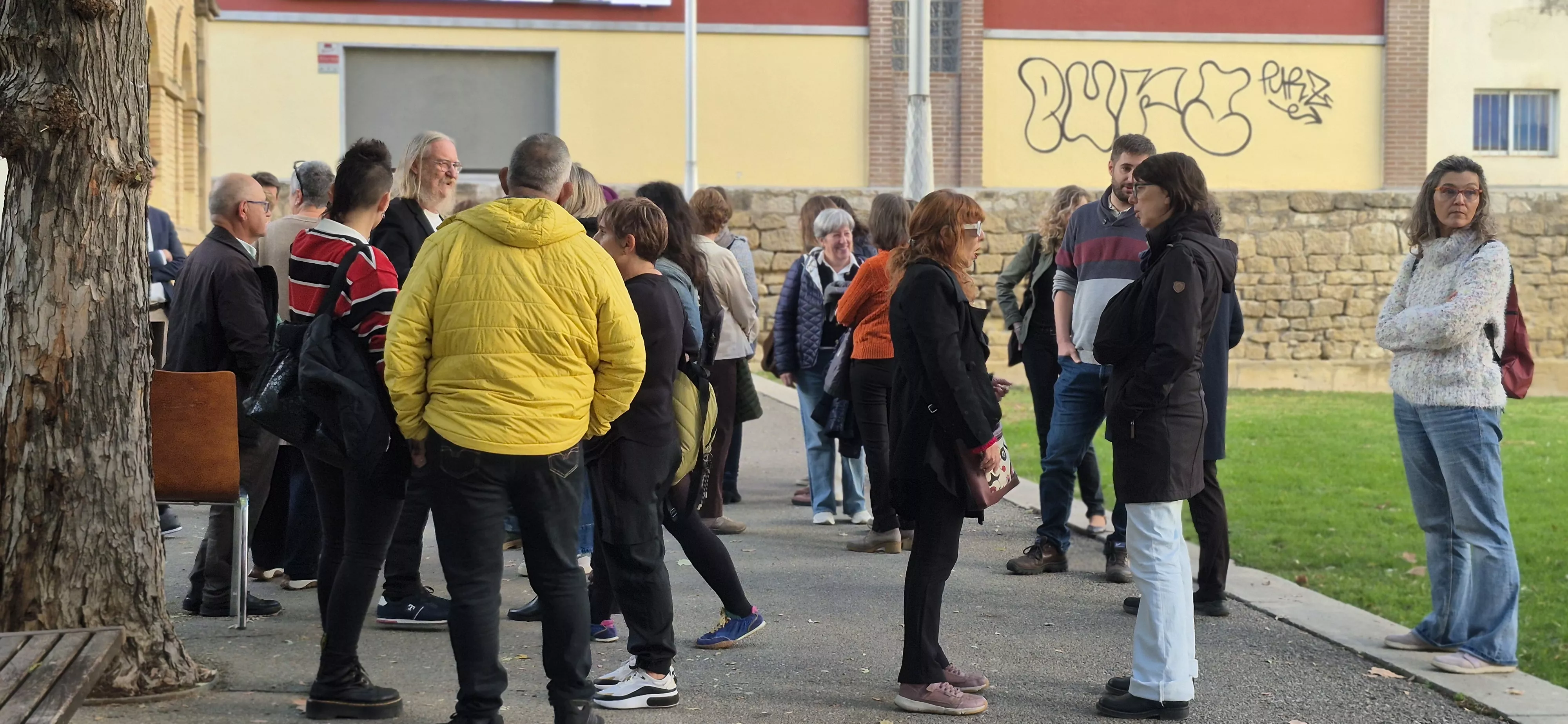 Exposición de los 40 años de la Escuela de Arte de Huesca. Foto Myriam Martínez