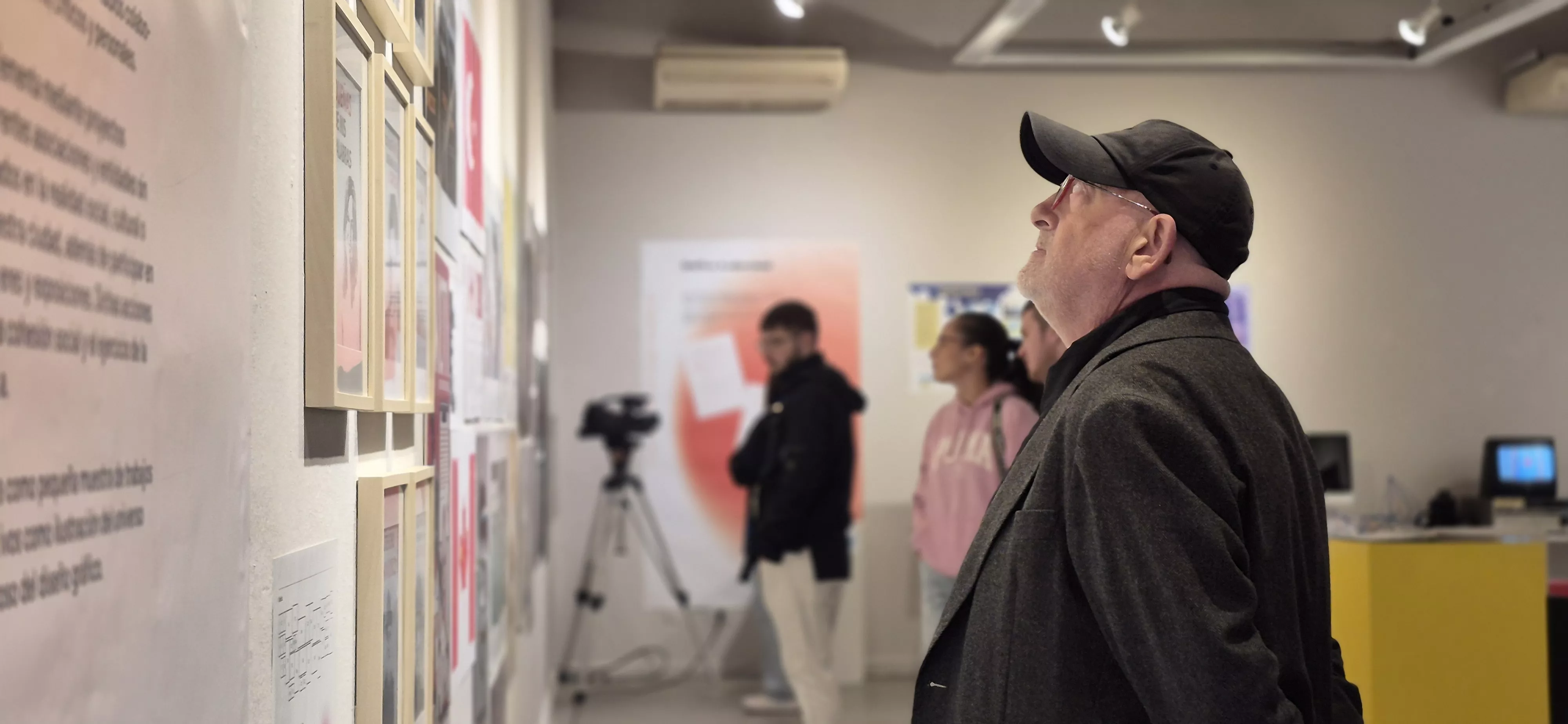 Exposición de los 40 años de la Escuela de Arte de Huesca. Foto Myriam Martínez