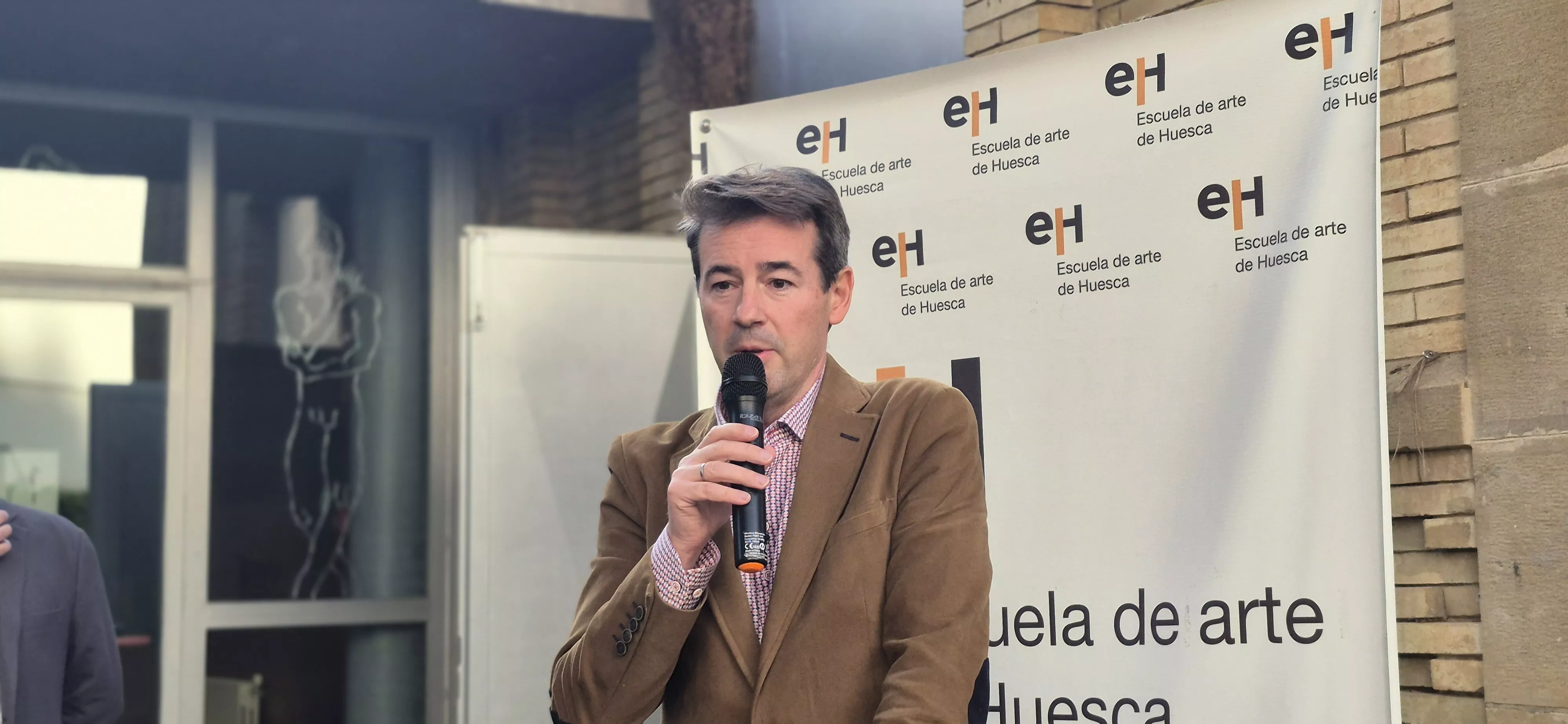 Exposición de los 40 años de la Escuela de Arte de Huesca. Foto Myriam Martínez