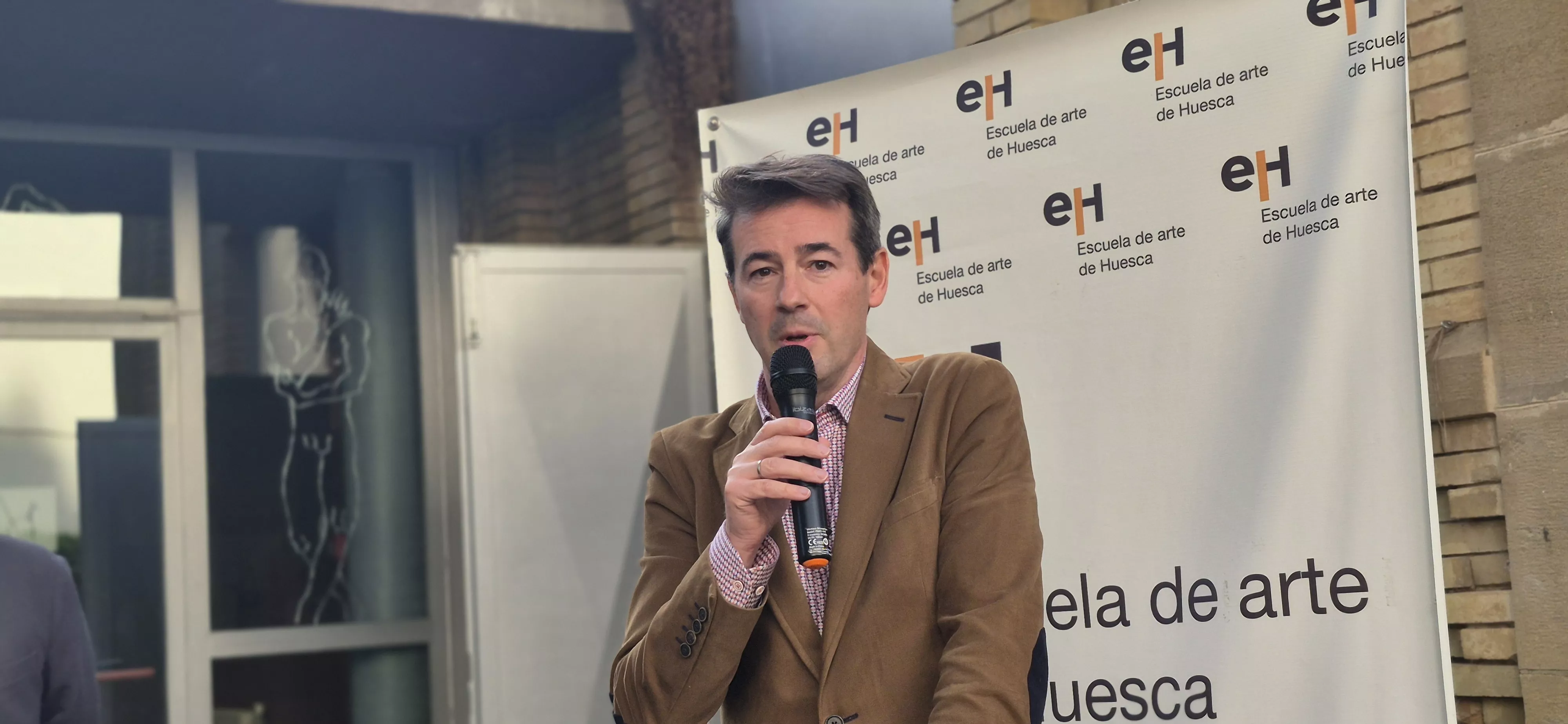 Exposición de los 40 años de la Escuela de Arte de Huesca. Foto Myriam Martínez