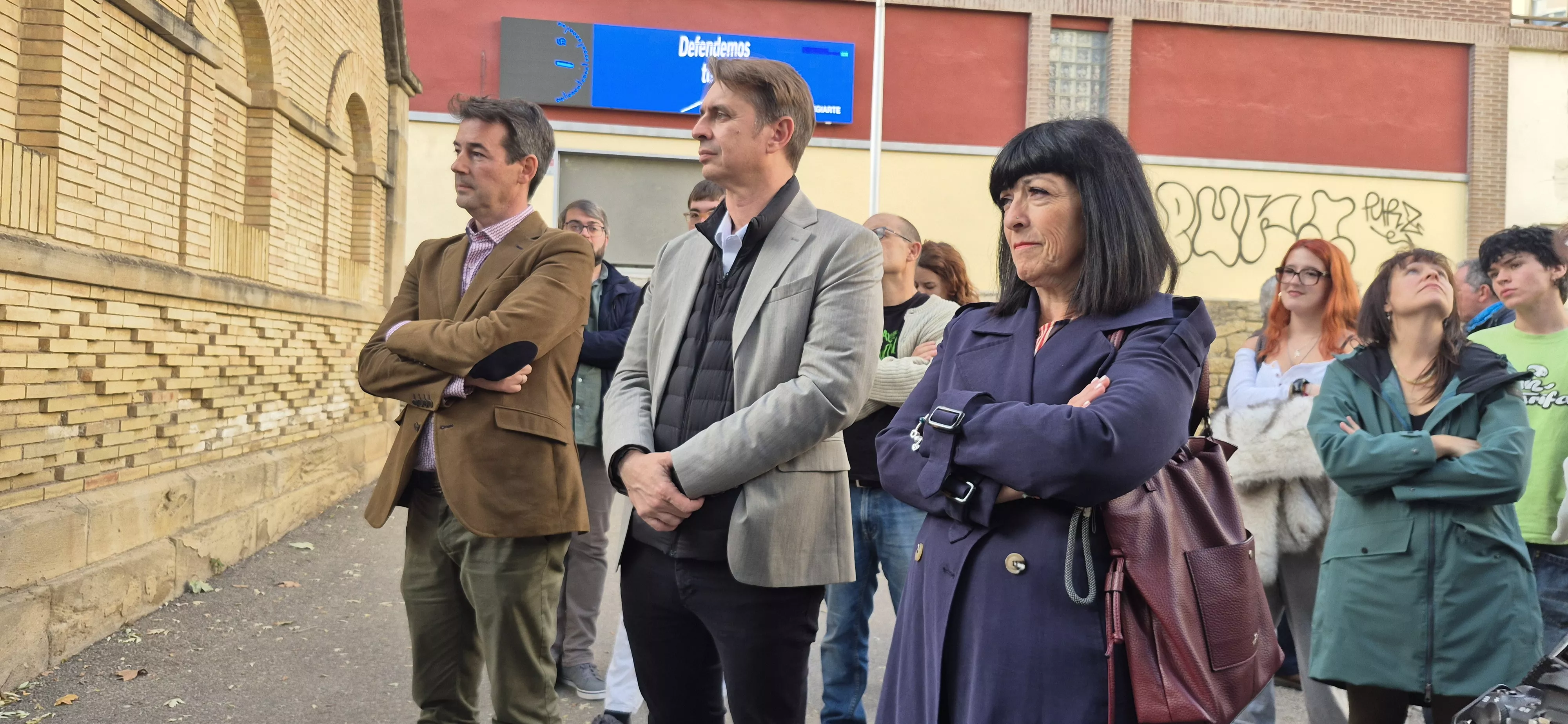 Exposición de los 40 años de la Escuela de Arte de Huesca. Foto Myriam Martínez