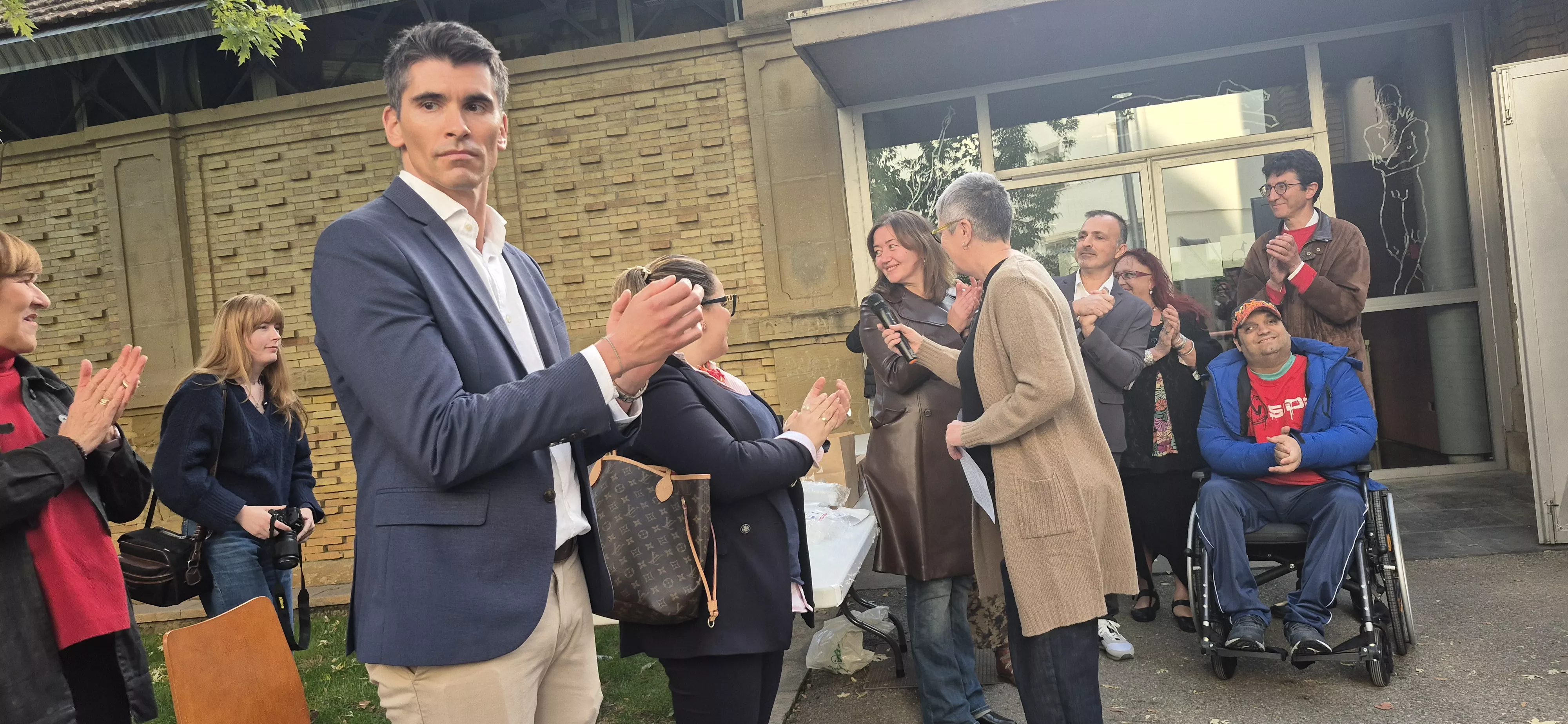 Exposición de los 40 años de la Escuela de Arte de Huesca. Foto Myriam Martínez