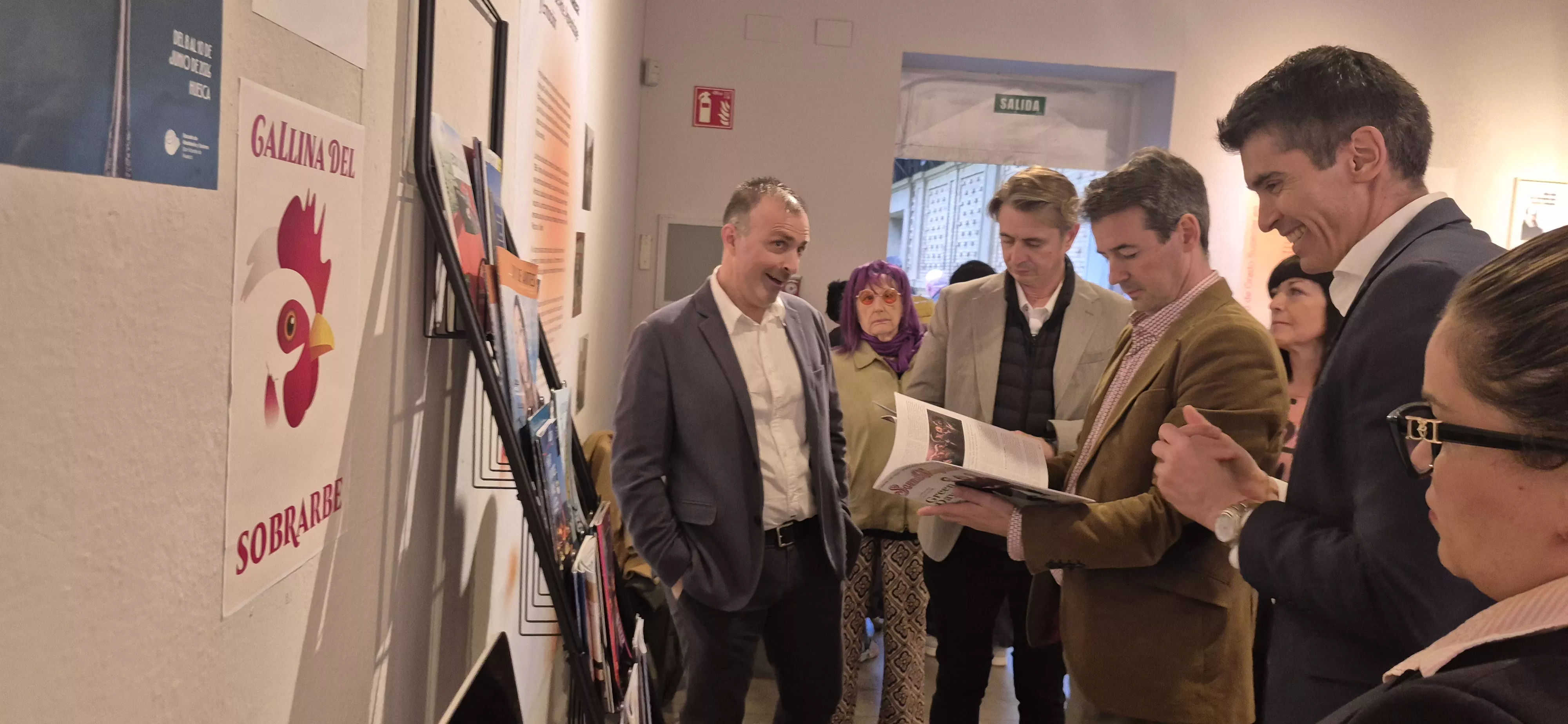 Exposición de los 40 años de la Escuela de Arte de Huesca. Foto Myriam Martínez