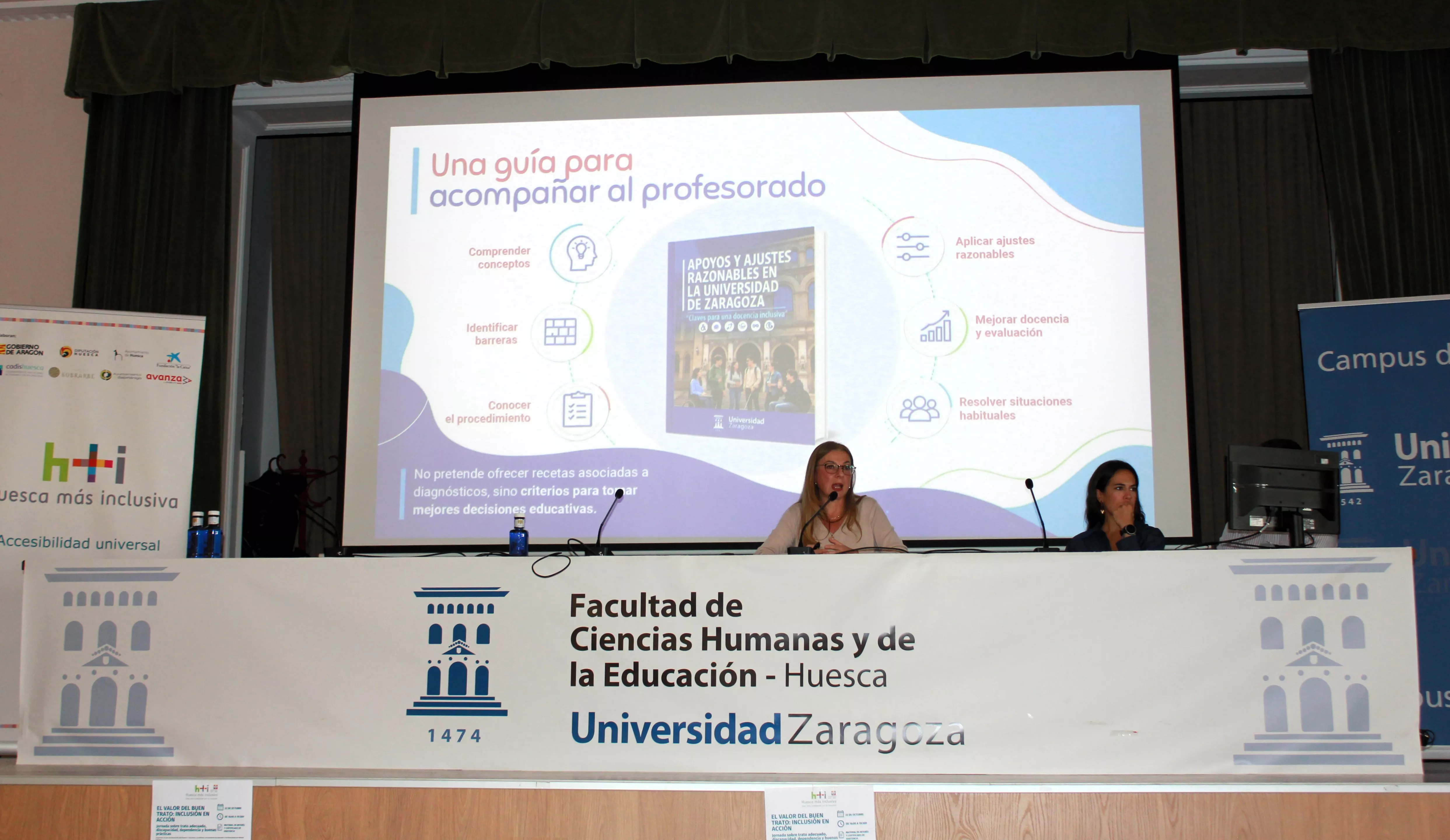 Natalia Yagüe,en la Jornada "El valor del buen trato: inclusión en acción".