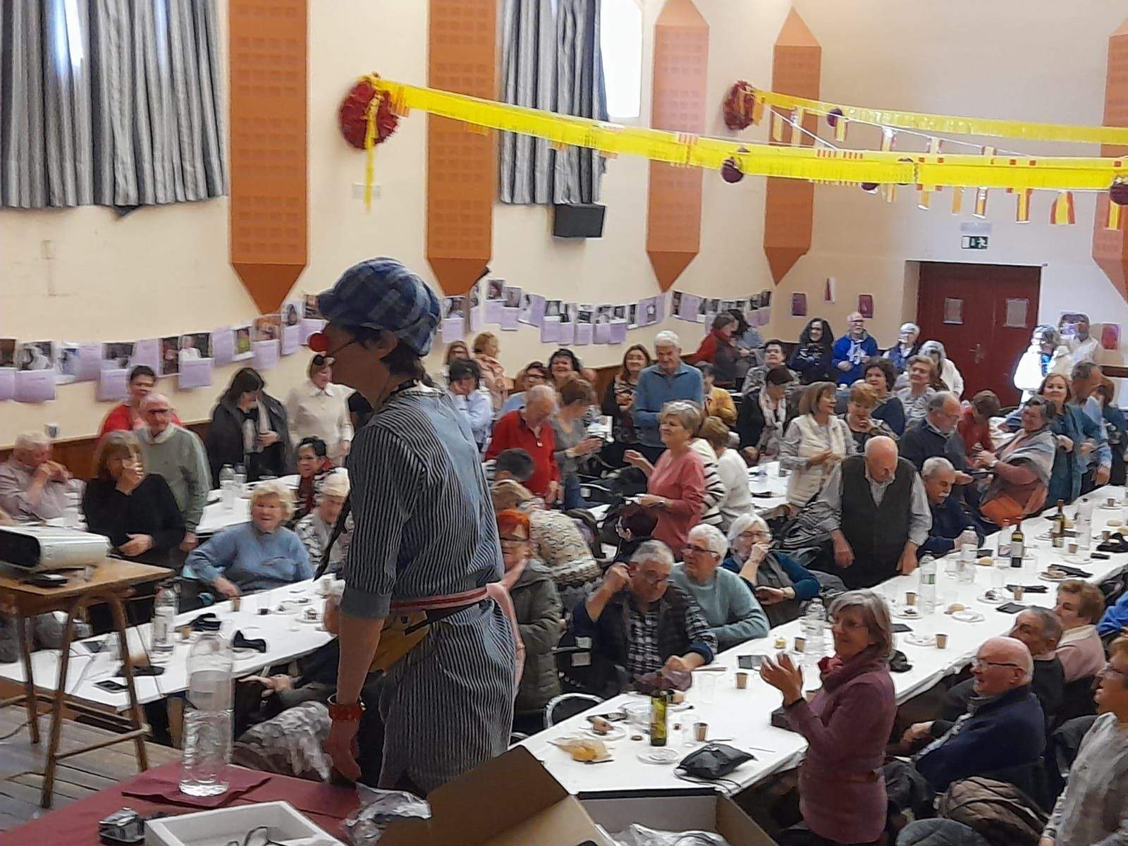 La risoterapia, un buen aliciente en la Jornada de Educación de Personas Adultas de Monegros