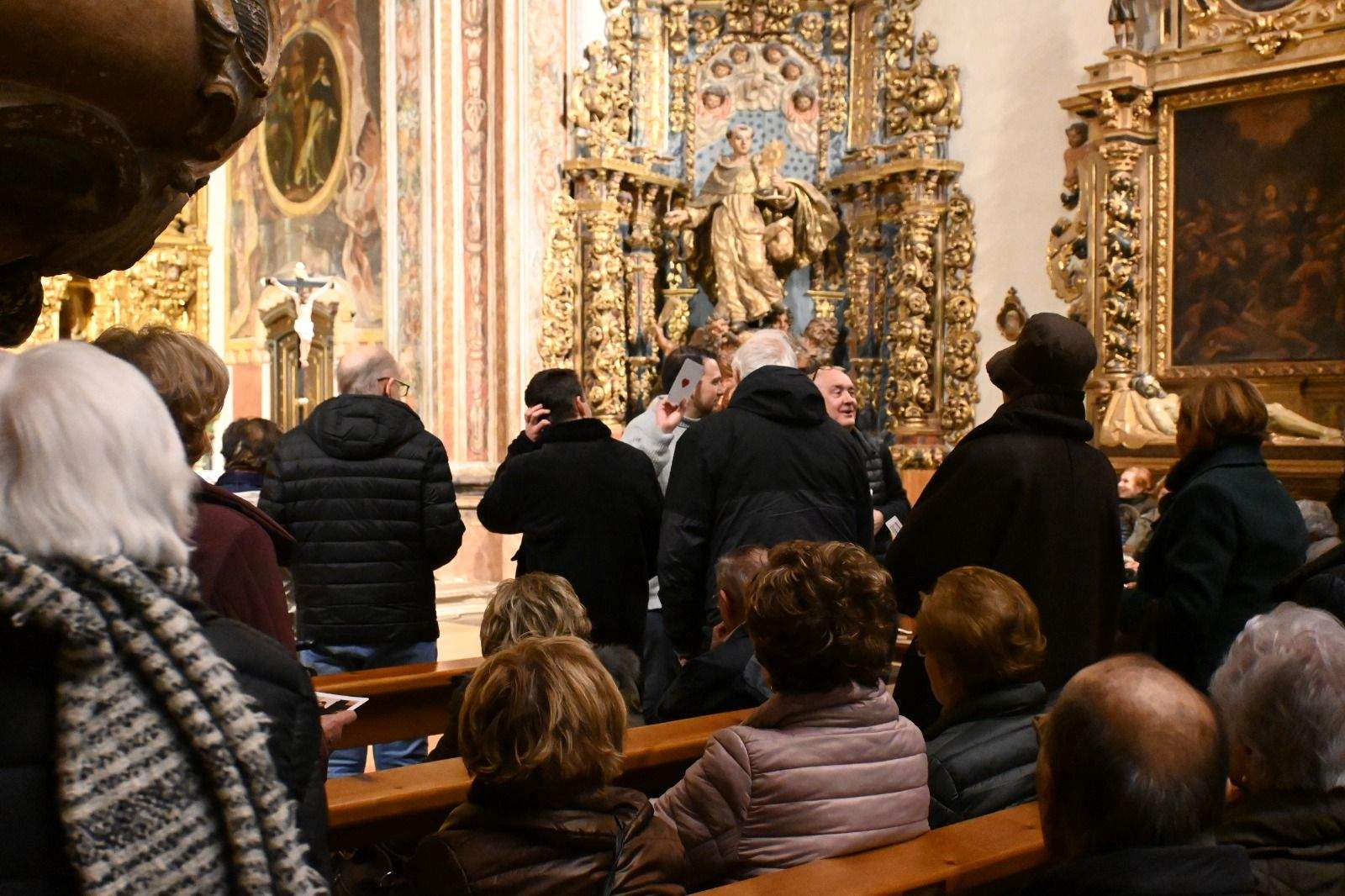 Última jornada de los ejercicios espirituales de Ángel Pérez en Huesca. Foto: Carlos Jalle