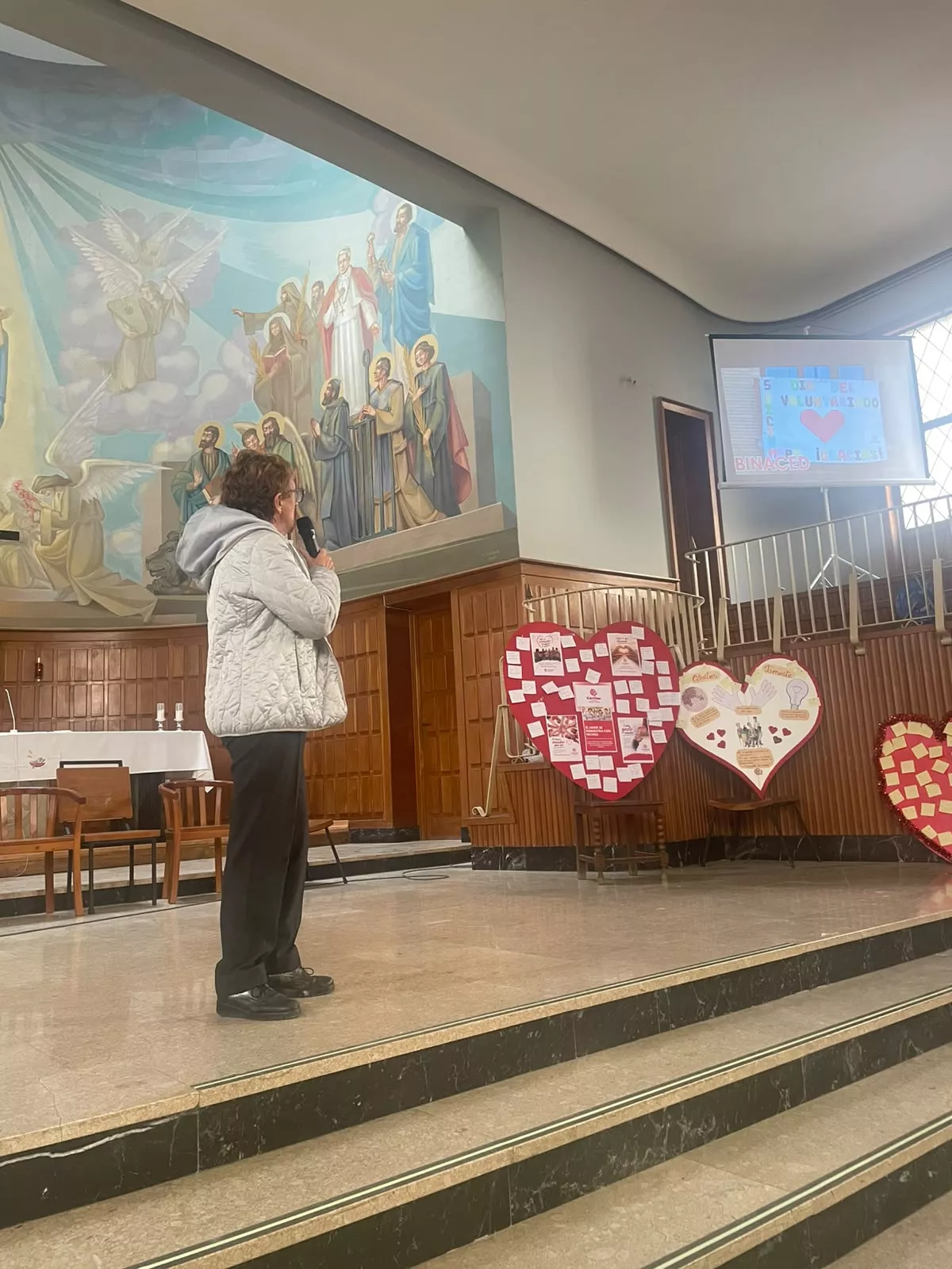 Asamblea de Voluntarios de Cáritas en la Casa de la Iglesia de Barbastro