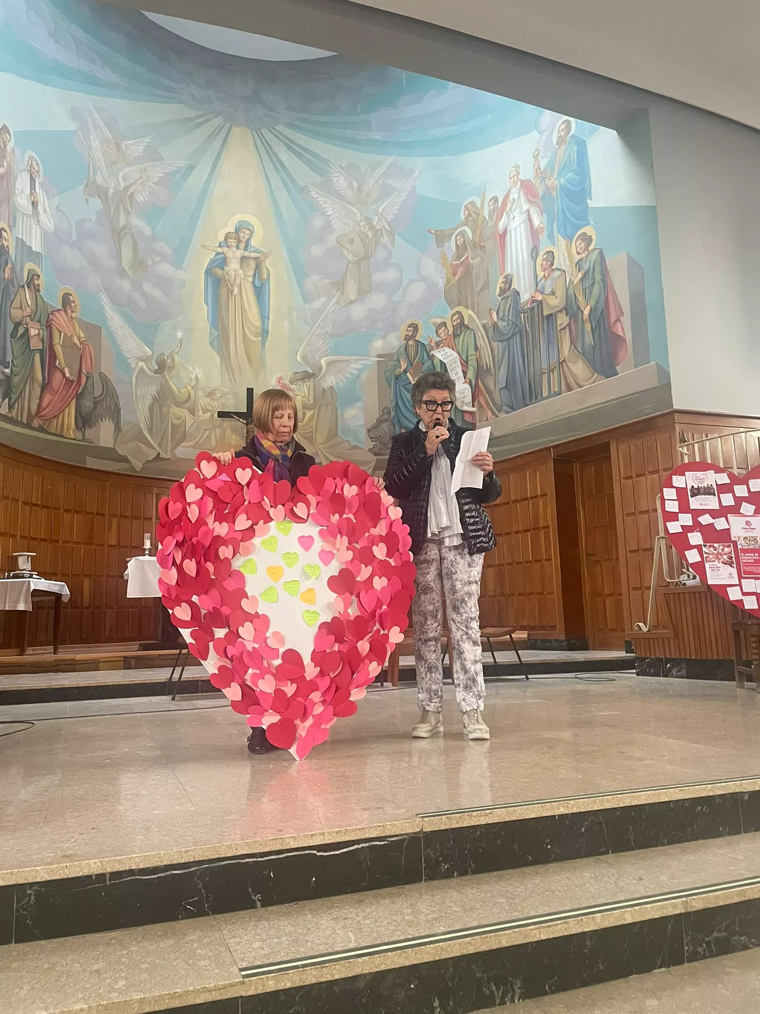 Asamblea de Voluntarios de Cáritas en la Casa de la Iglesia de Barbastro