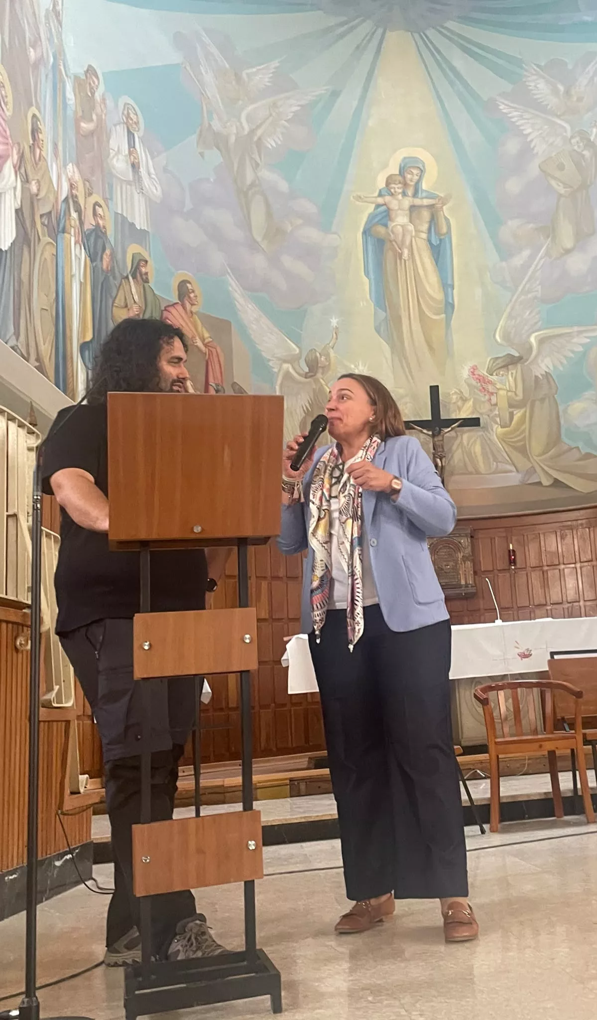 Asamblea de Voluntarios de Cáritas en la Casa de la Iglesia de Barbastro