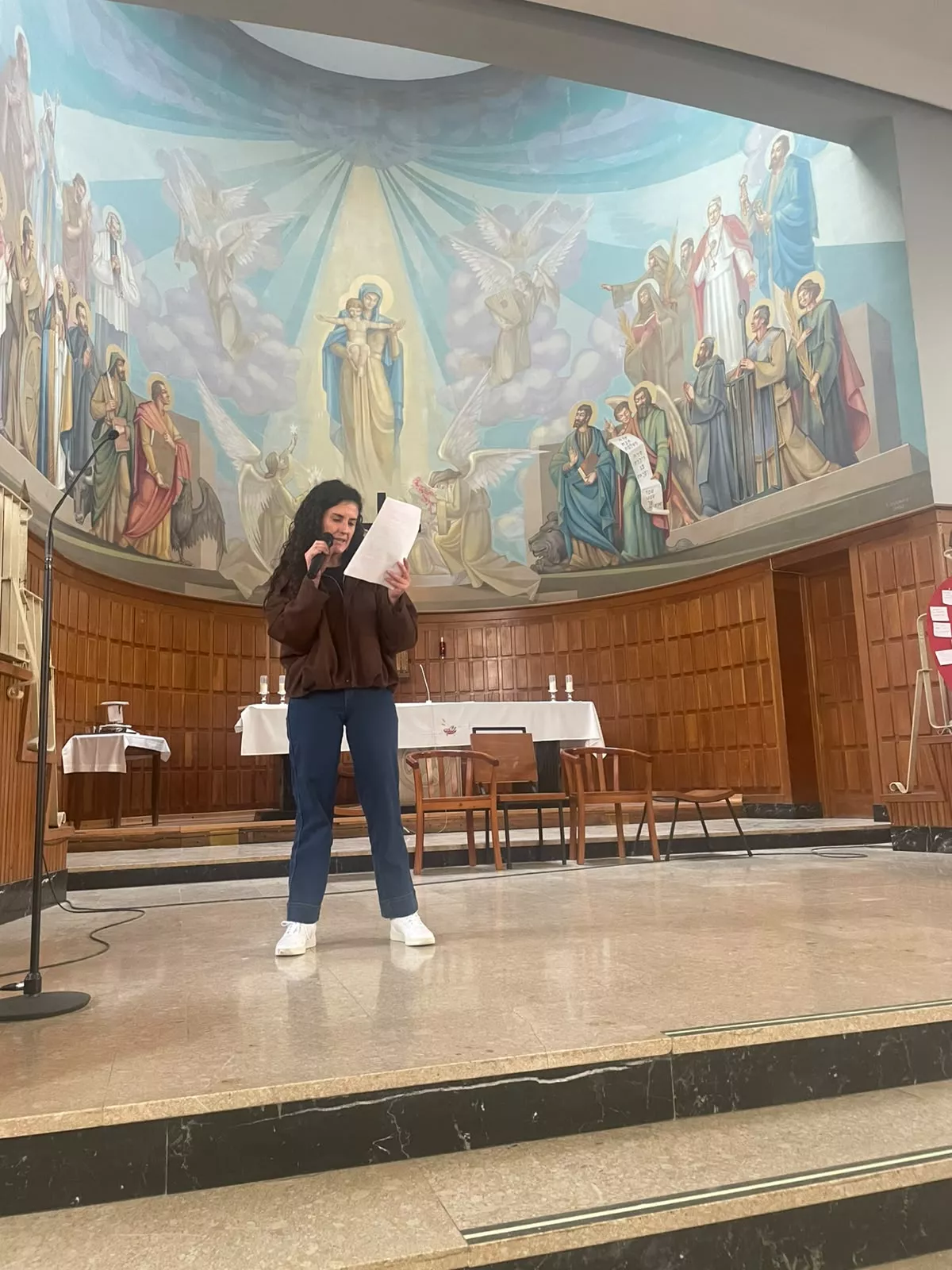 Asamblea de Voluntarios de Cáritas en la Casa de la Iglesia de Barbastro