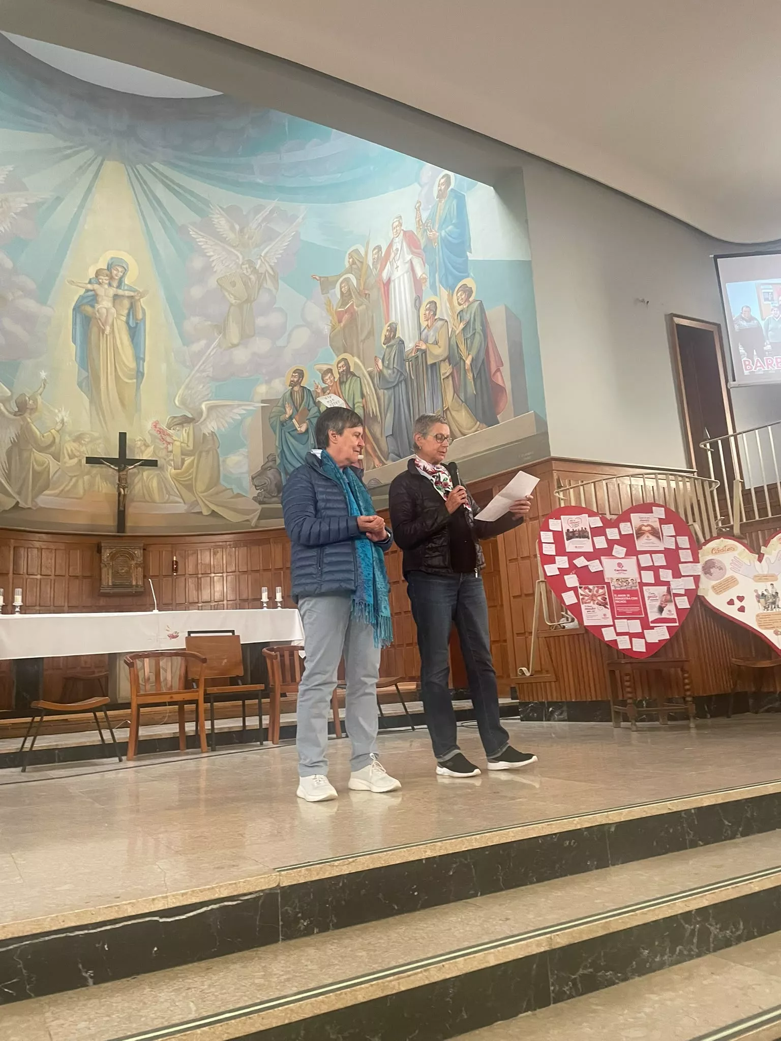 Asamblea de Voluntarios de Cáritas en la Casa de la Iglesia de Barbastro
