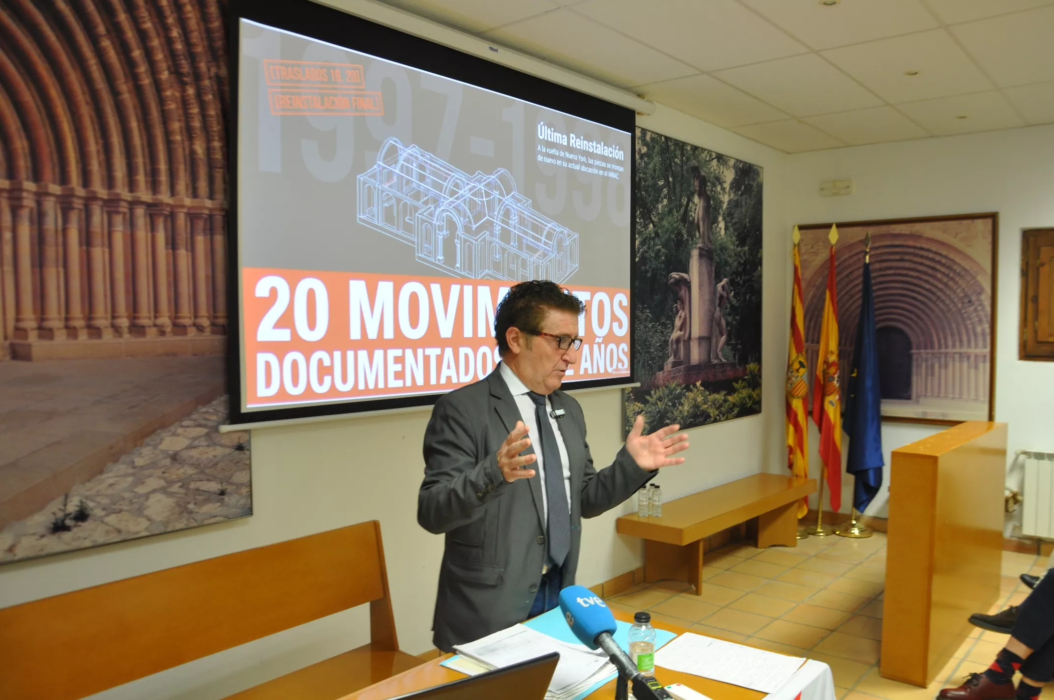 Jornada de los 90 años del arranque de las pinturas de Sijena.